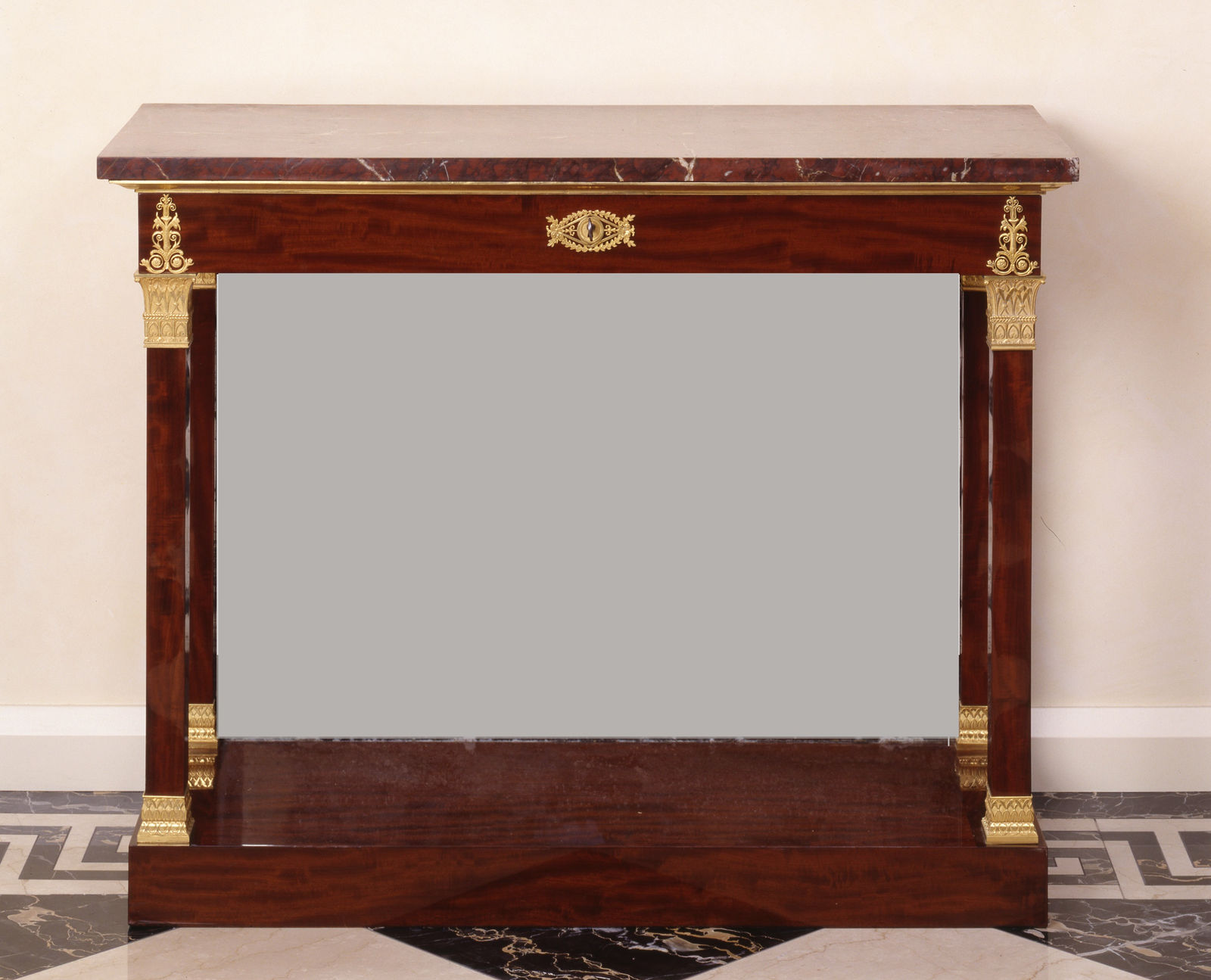 Jacob-Desmalter et Cie (attributed to), An Empire console table attributed to Jacob-Desmalter et Cie., Paris, date circa 1805