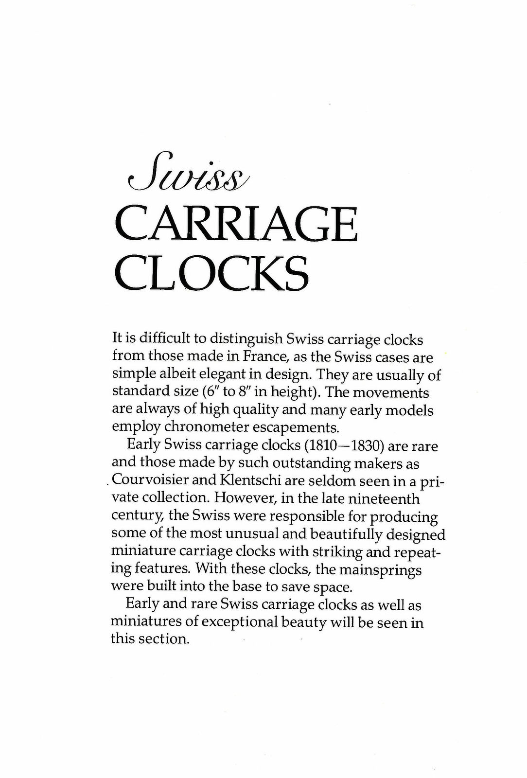 Charles Frédéric Klentschi , A carriage clock with grande and petite sonnerie, moon dial and calendar work by Charles Frédéric Klentschi , La-Chaux-de-Fonds, date circa 1830 - 40