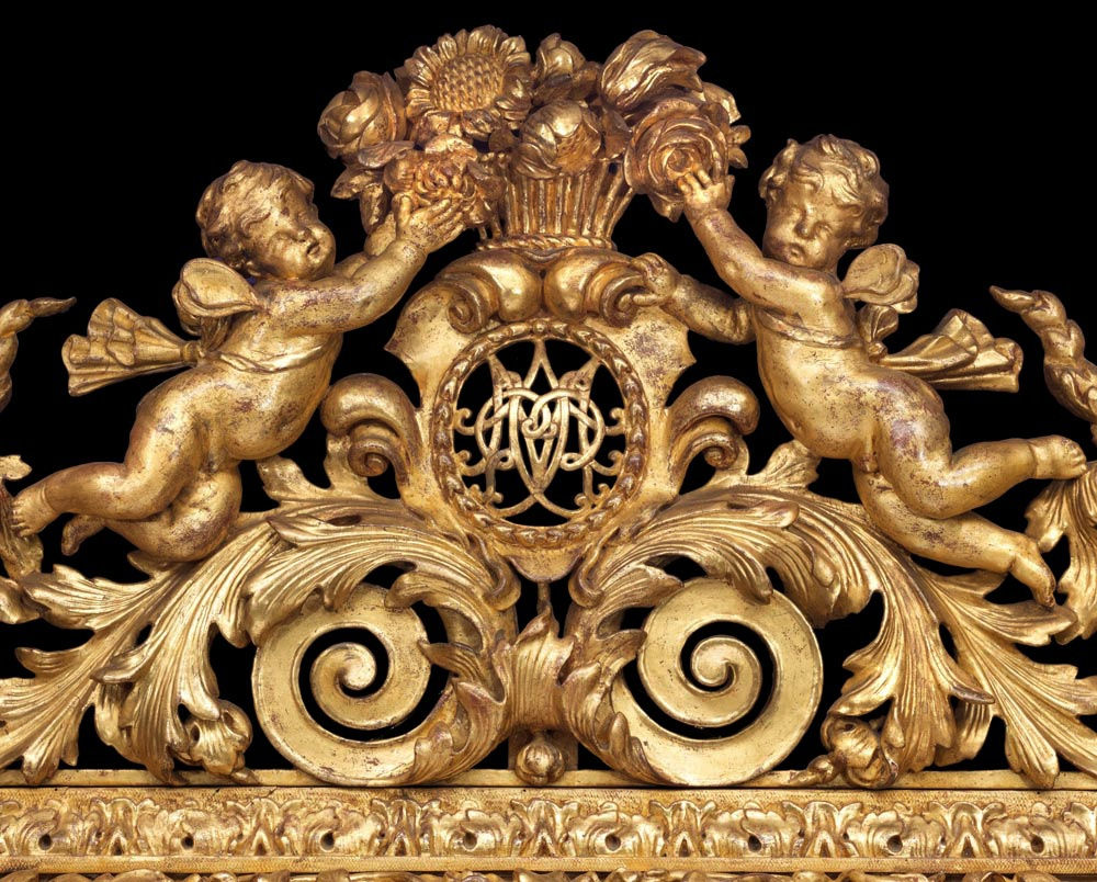 Unknown, A Louis XIV mirror, France, date circa 1710