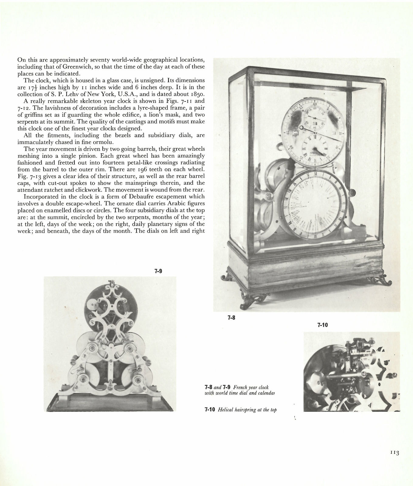 Jean-Guillaume Aerts, A late Empire multi-dial skeleton clock of year duration by Jean-Guillaume Aerts (top dial missing), Tongres, Belgium, circa 1810