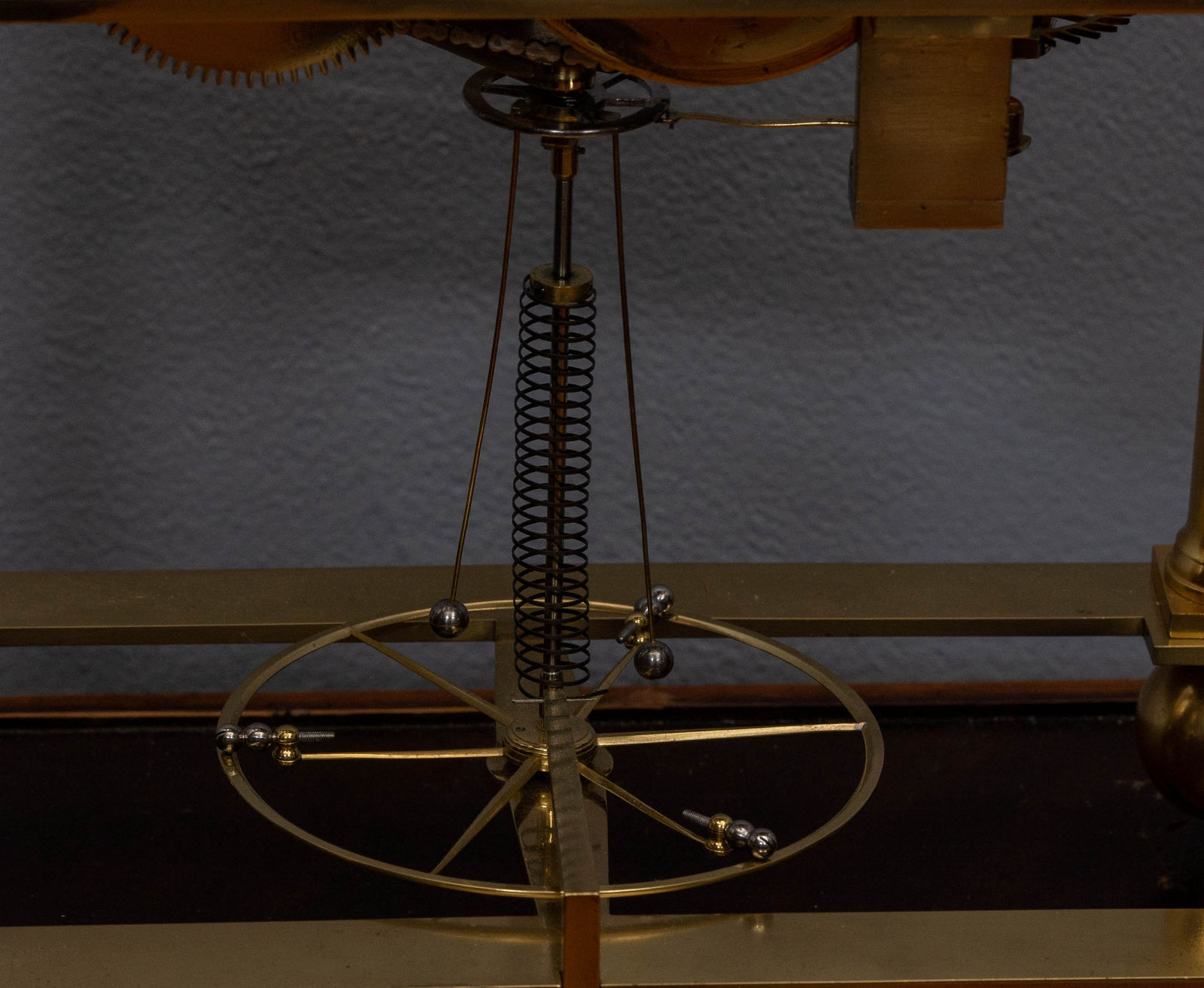 James Moore French, A REGENCY GILT BRASS SKELETON CLOCK, London, first half of the nineteenth century