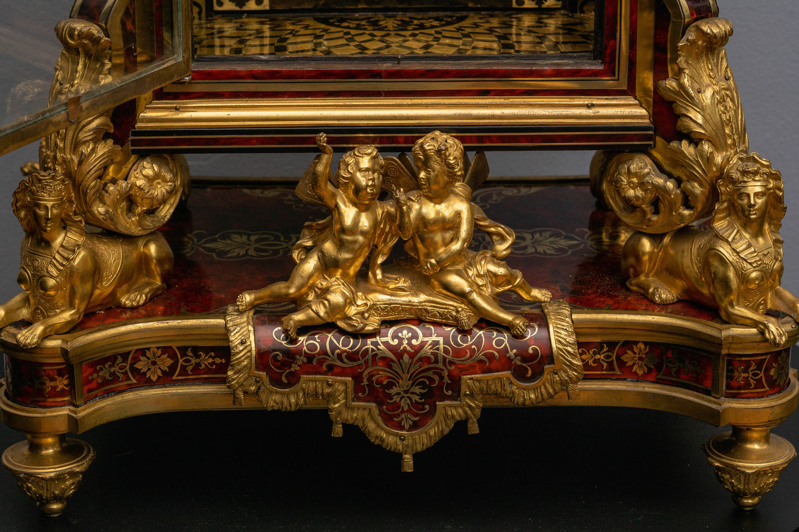 Jean-Baptiste Masson , A LOUIS XIV GILT BRONZE MOUNTED BOULLE BRACKET CLOCK , Paris, date circa 1700-10