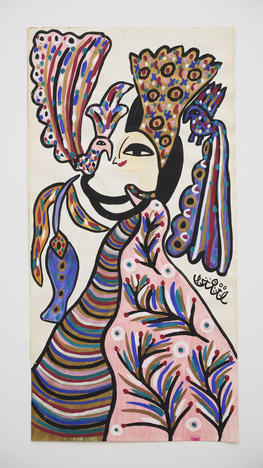 Femme à l’Oiseau [Woman with Bird], 1985