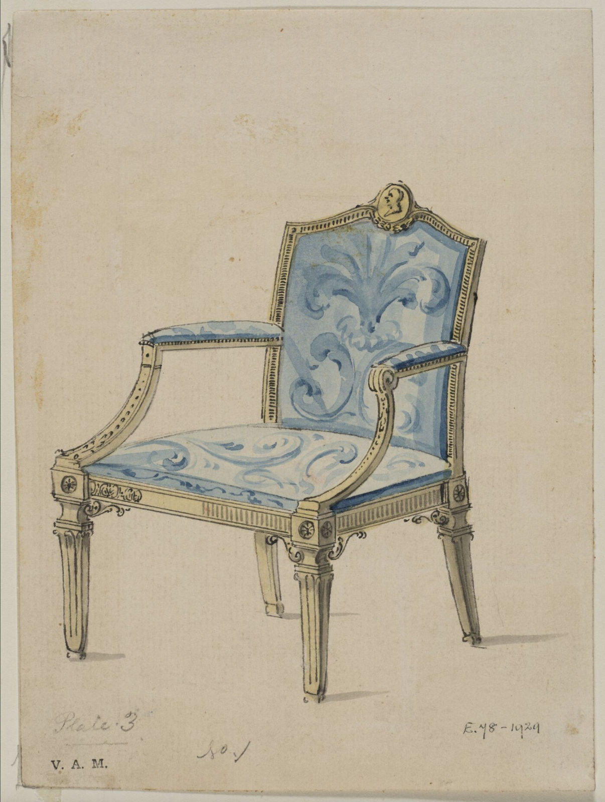 A PAIR OF GILTWOOD ARMCHAIRS ATTRIBUTED TO JOHN LINNELL, ENGLISH, CIRCA 1770