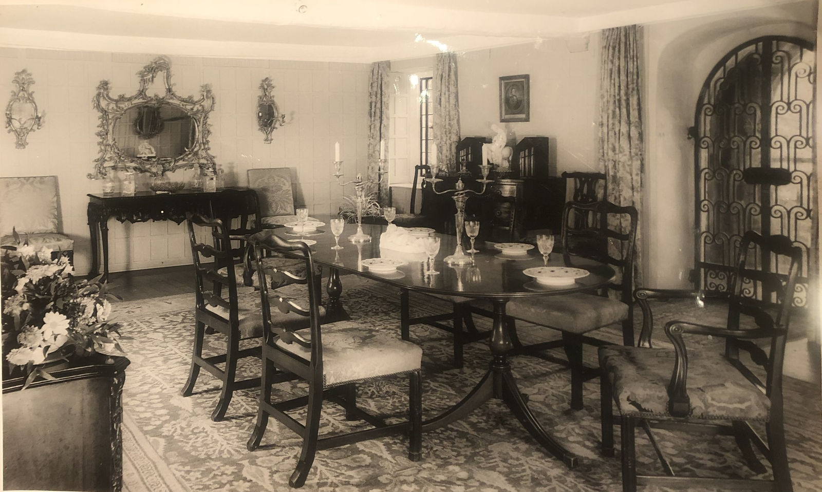 THE ATHELHAMPTON HOUSE OVERMANTLE, ENGLISH, CIRCA 1765