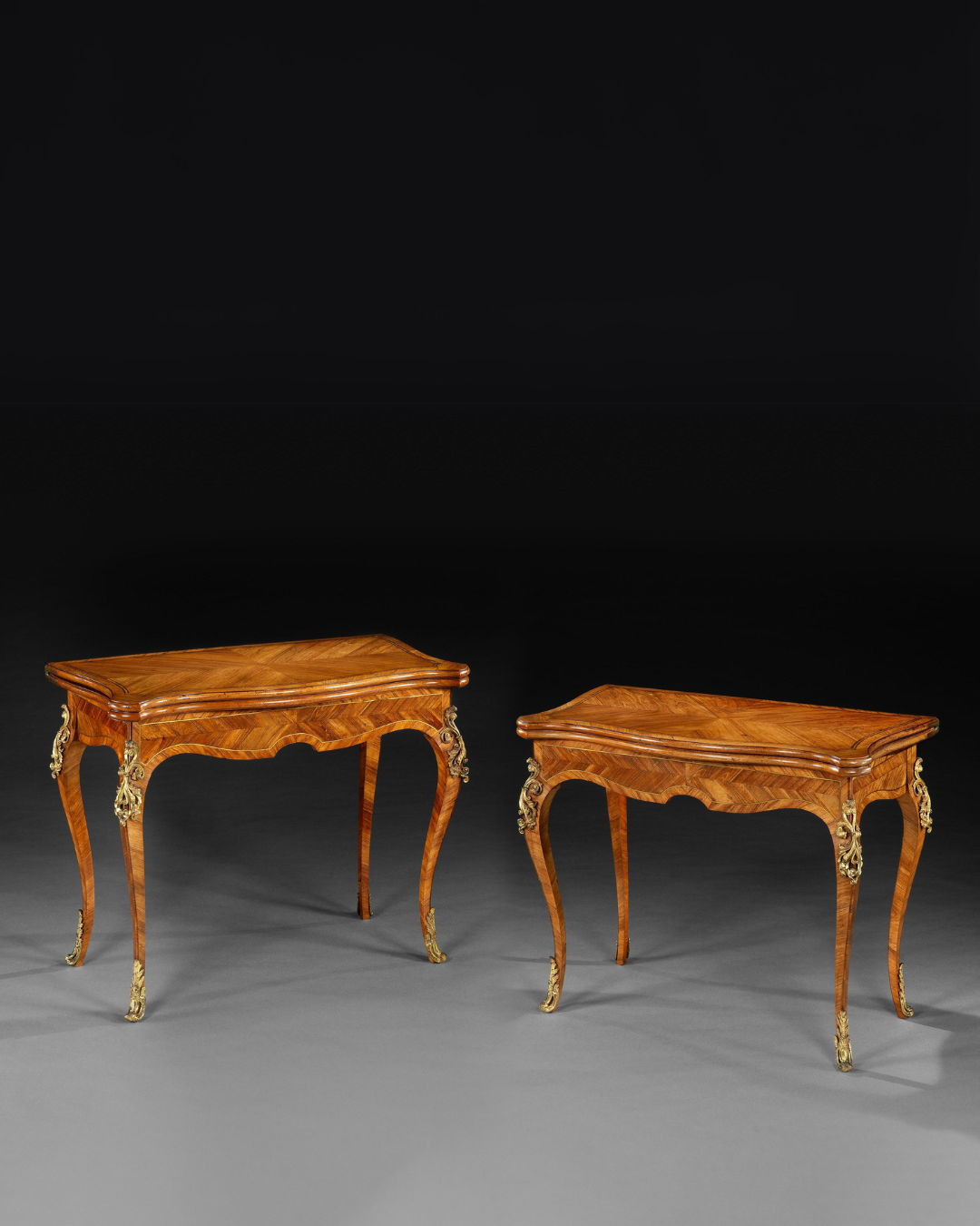 THE BUCKINGHAM CARD TABLES, English, circa 1765