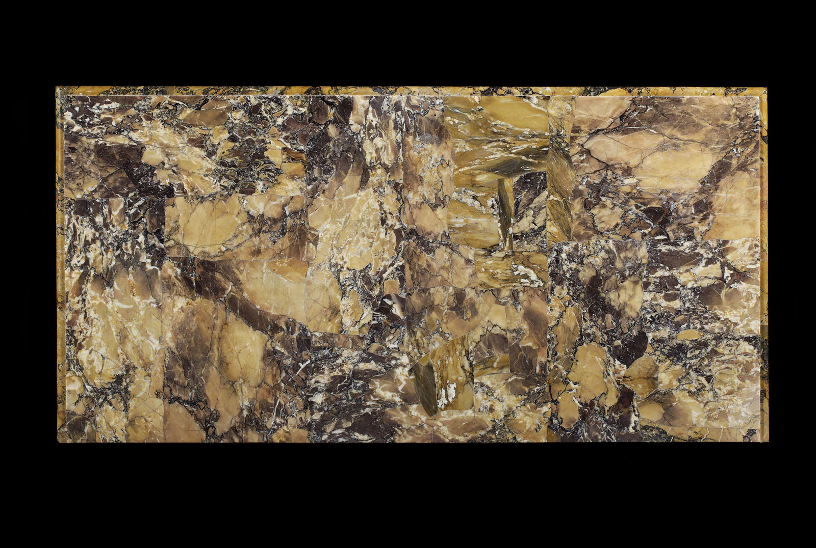 THE BANTRY HOUSE SIENA MARBLE TABLES, English, circa 1840