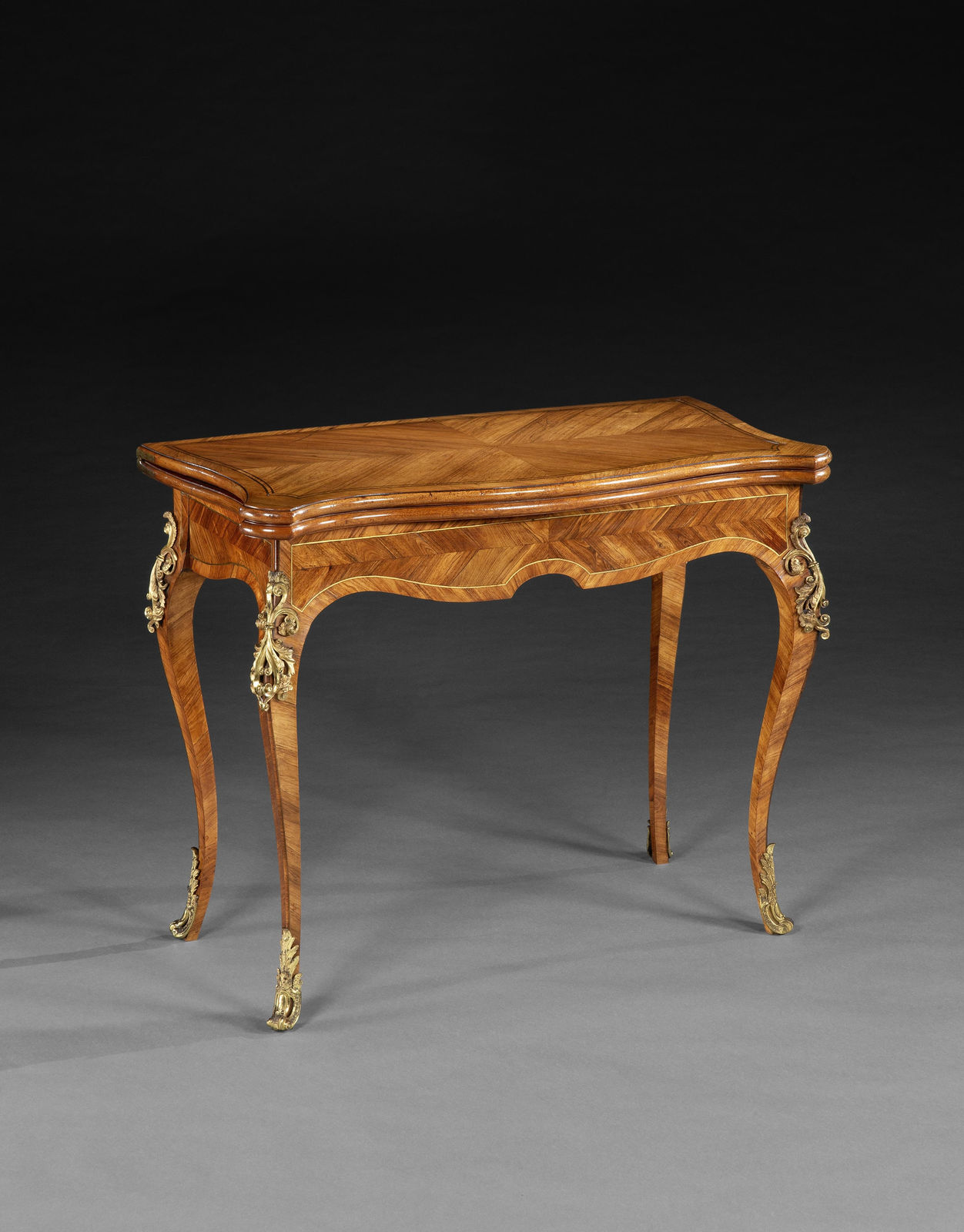 THE BUCKINGHAM CARD TABLES, English, circa 1765