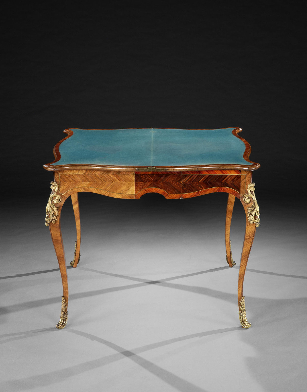 THE BUCKINGHAM CARD TABLES, English, circa 1765