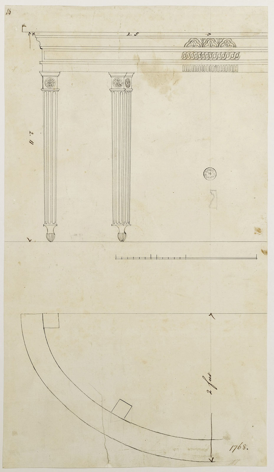 THE LANSDOWNE TABLES, English, 1768