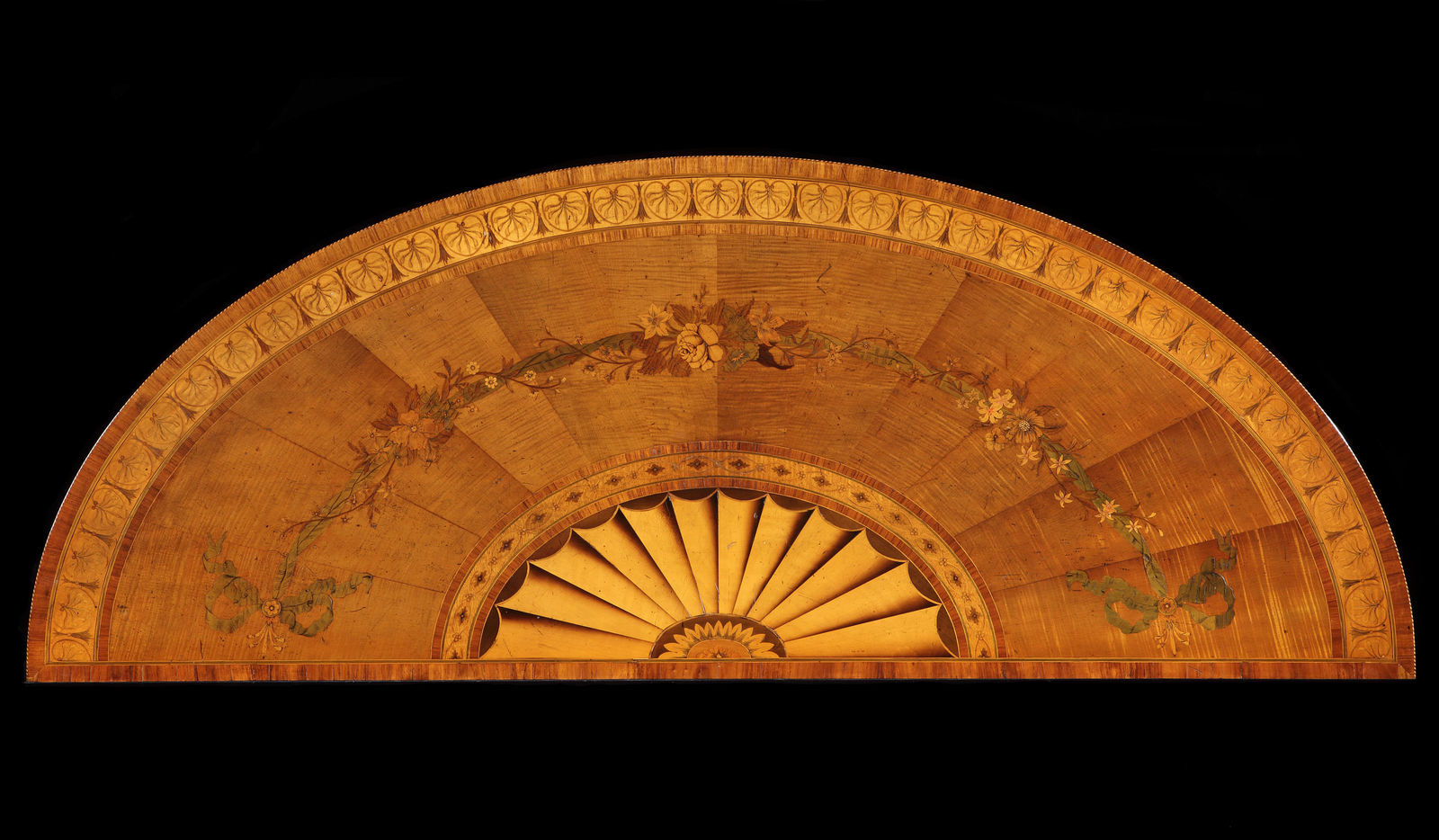 A PAIR OF GEORGE III SATINWOOD SIDE TABLES, Irish, circa 1775