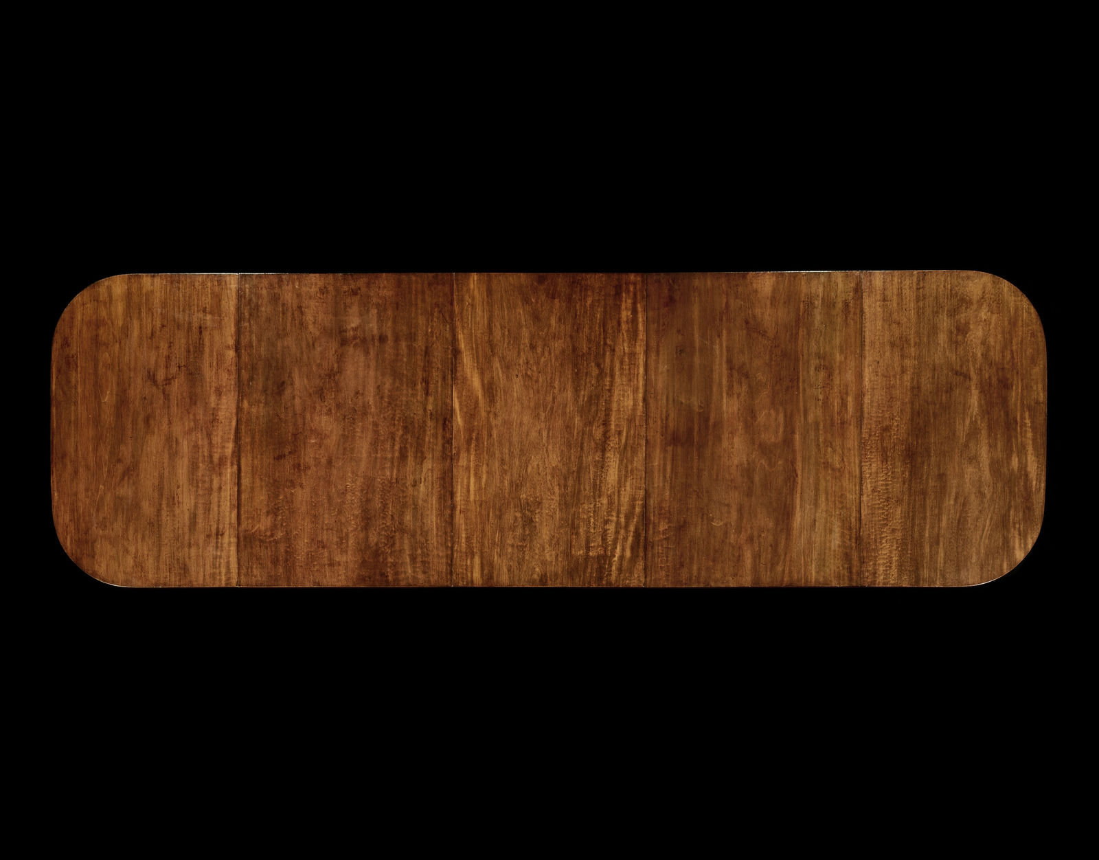 A GEORGE III MAHOGANY PEDESTAL DINING TABLE, English, circa 1790