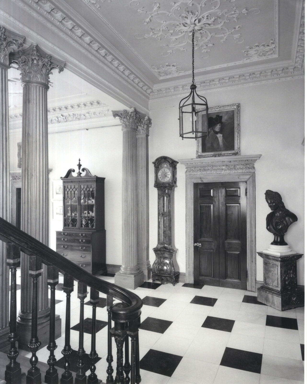THE SUTTON HALL SECRÉTAIRE BOOKCASE, English, circa 1775