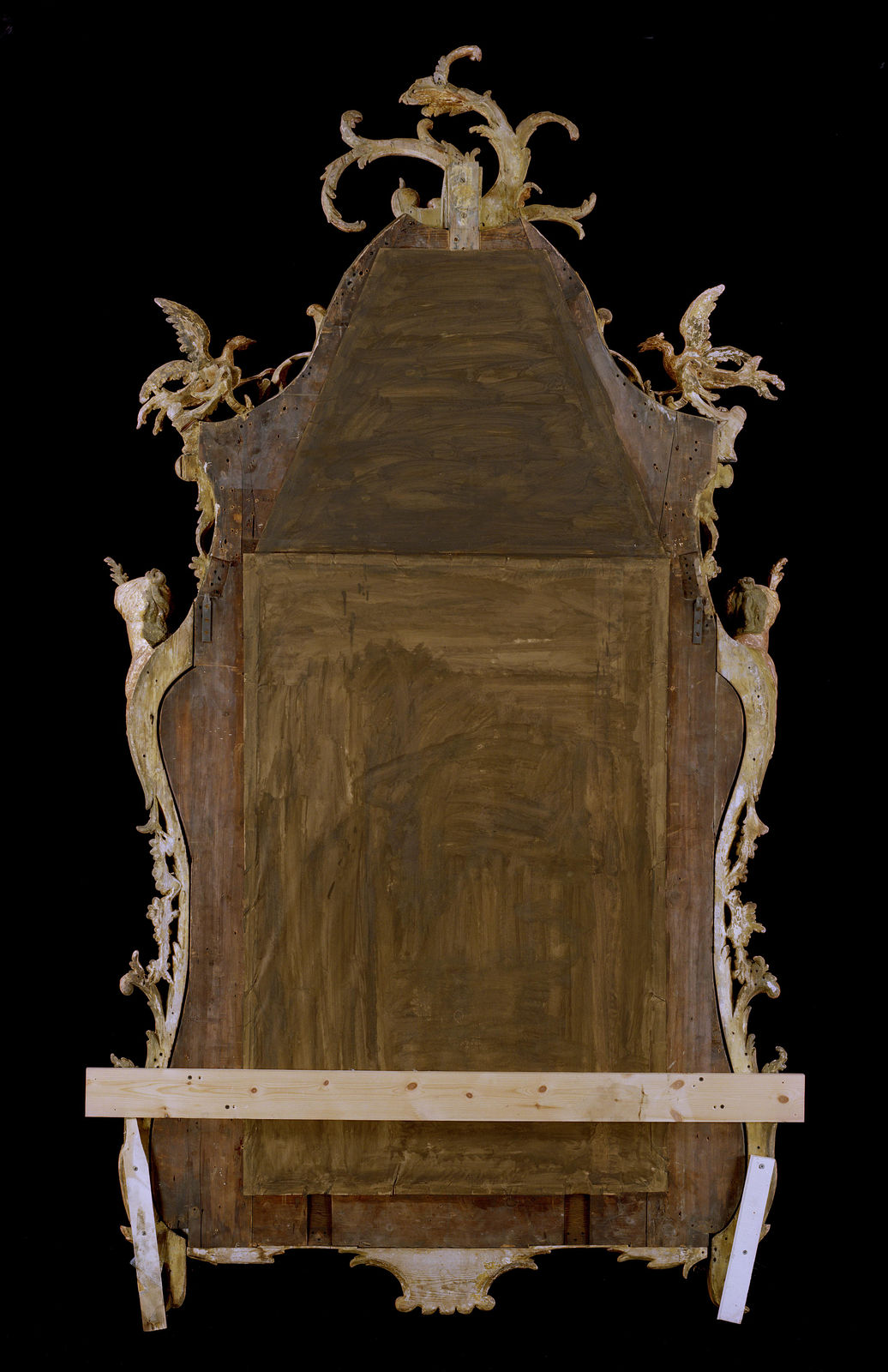 A PAIR OF GEORGE III GILTWOOD PIER MIRRORS , English, circa 1765