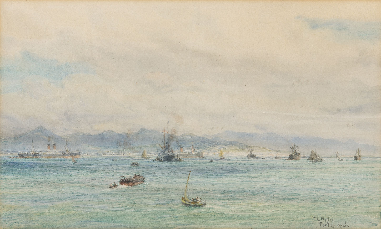 William Lionel Wyllie, RA, Port of Spain, Trinidad, West Indies