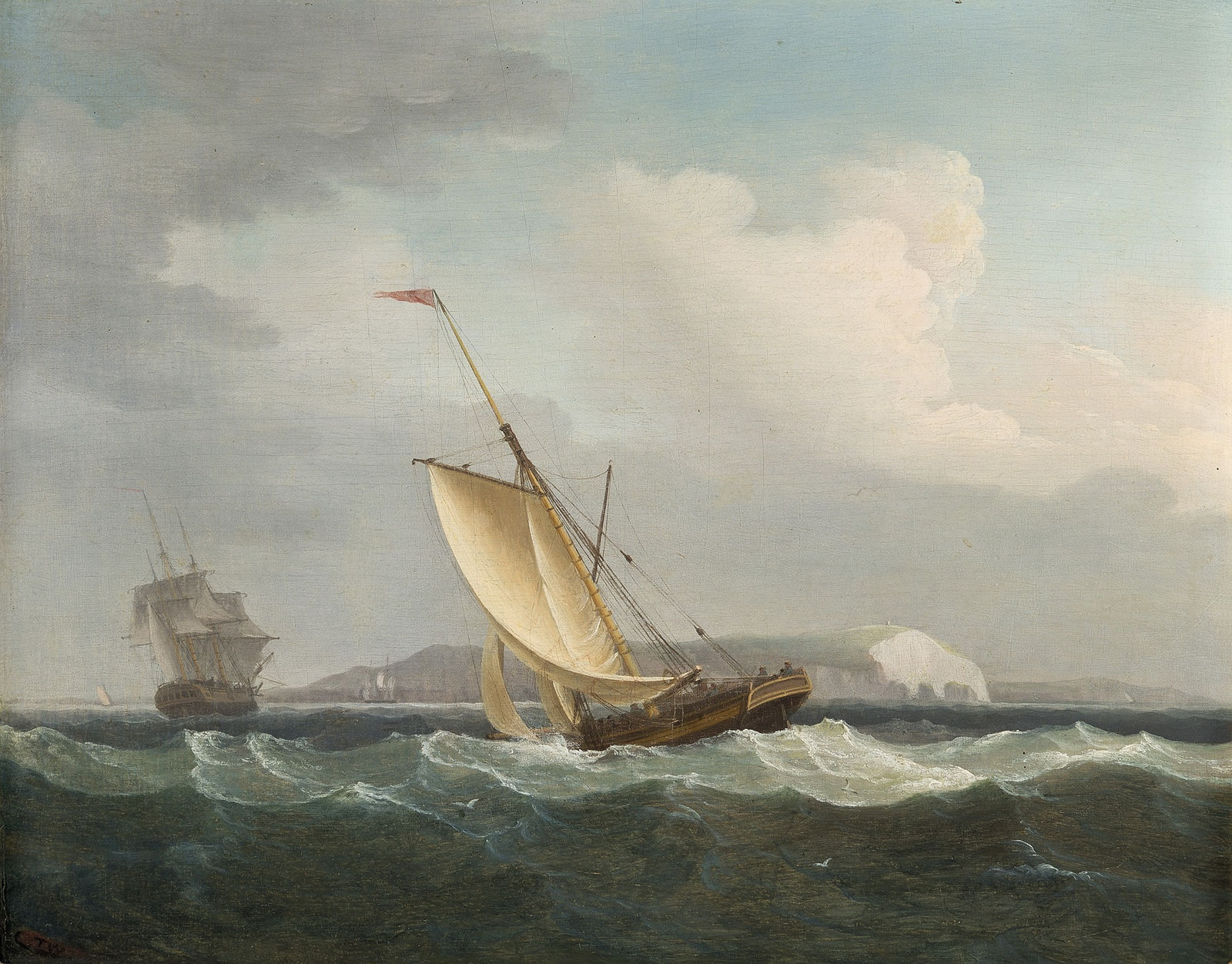 Thomas Whitcombe, Off The Needles