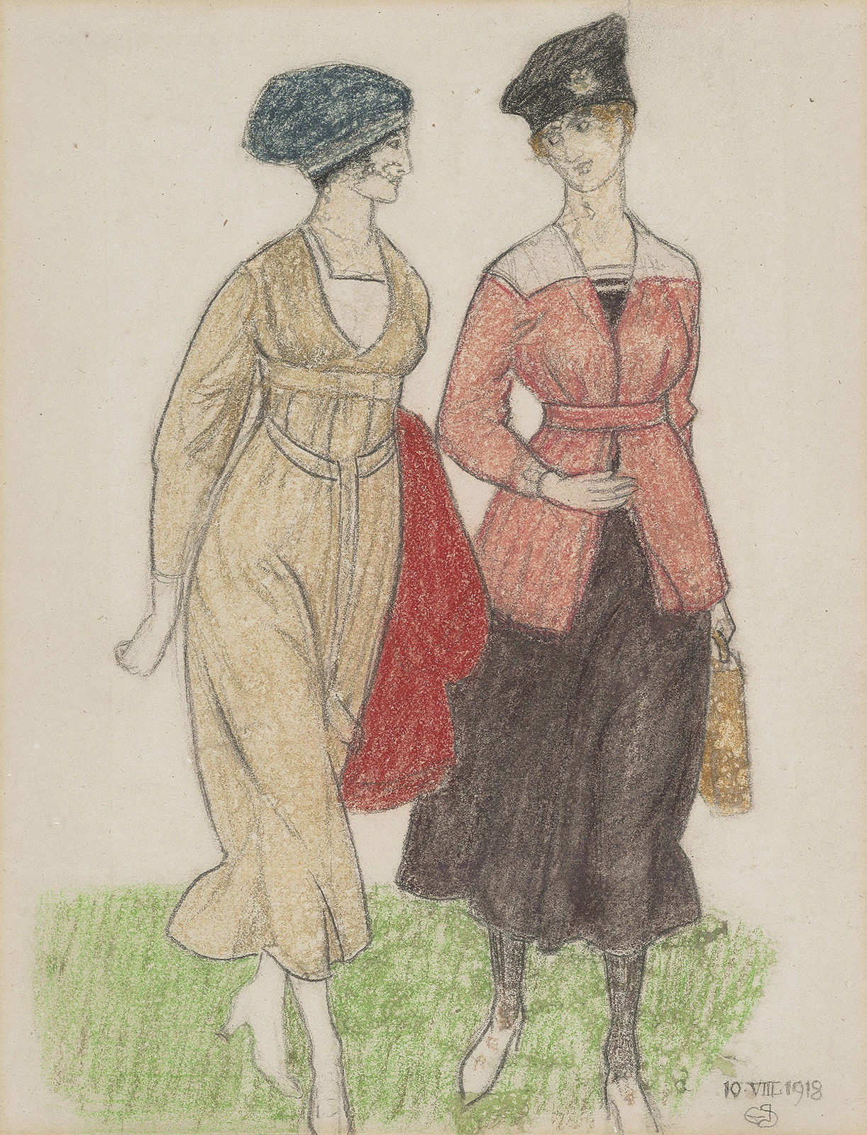 Joseph Edward Southall, Two ladies
