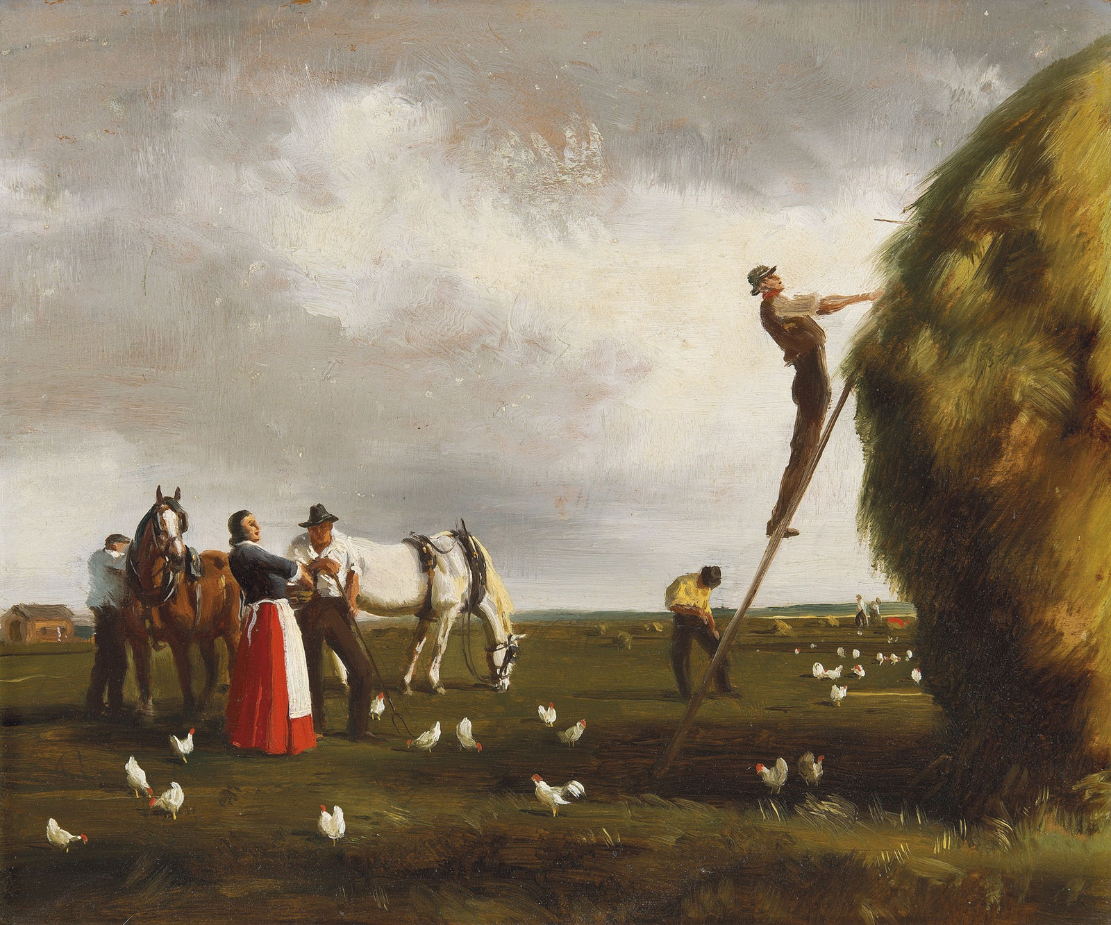 Raoul Millais, Idyllic Harvest