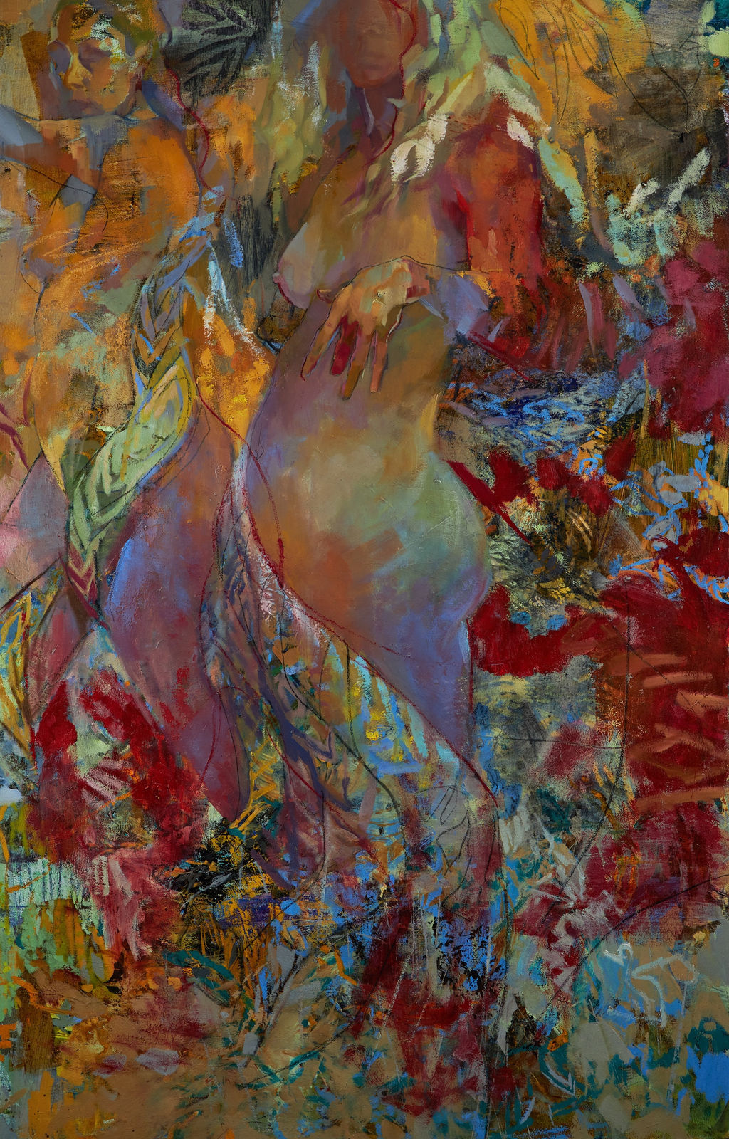 Emily Lamb, Meditation 3 self-portrait