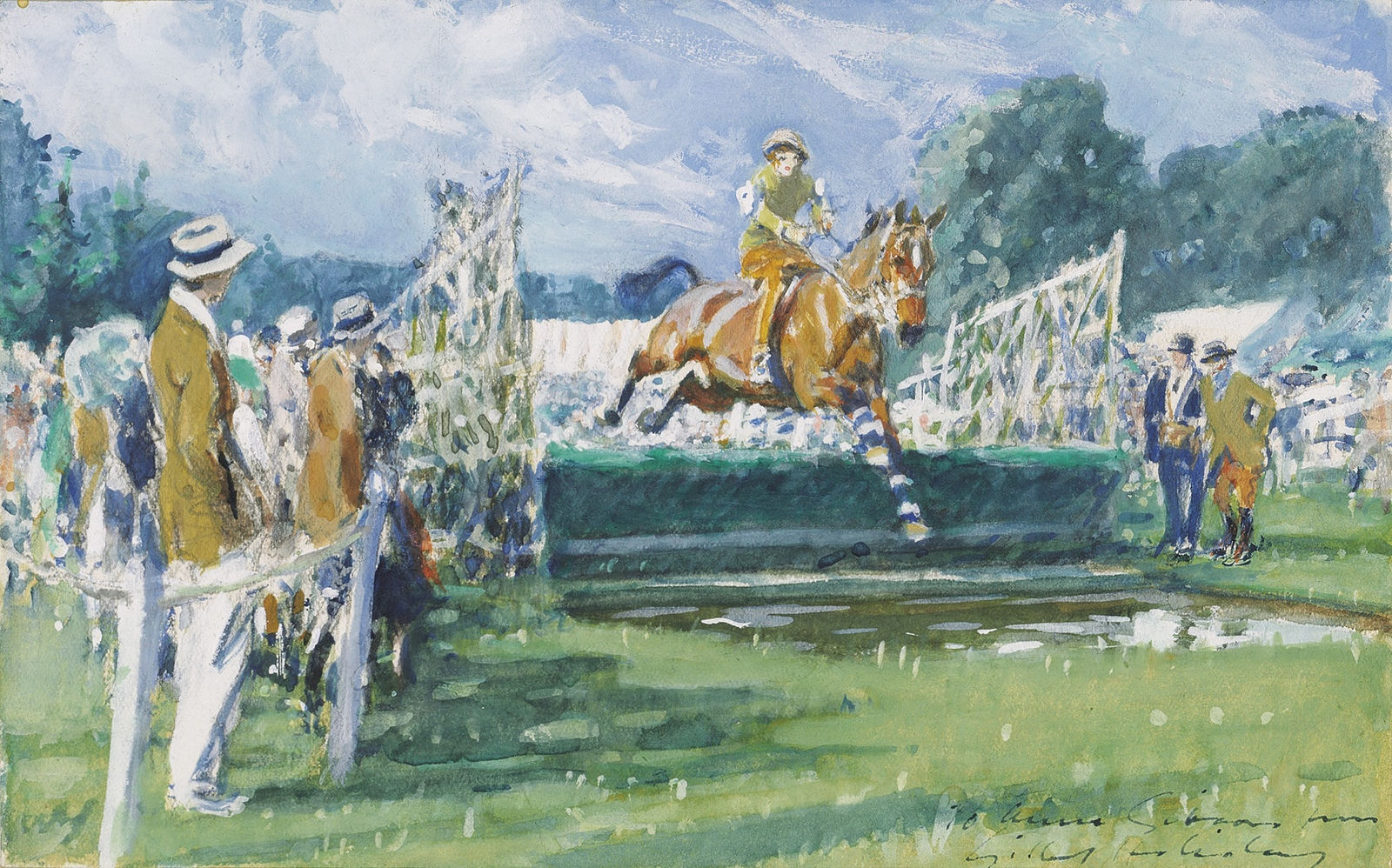 Gilbert Joseph Holiday, Cross country