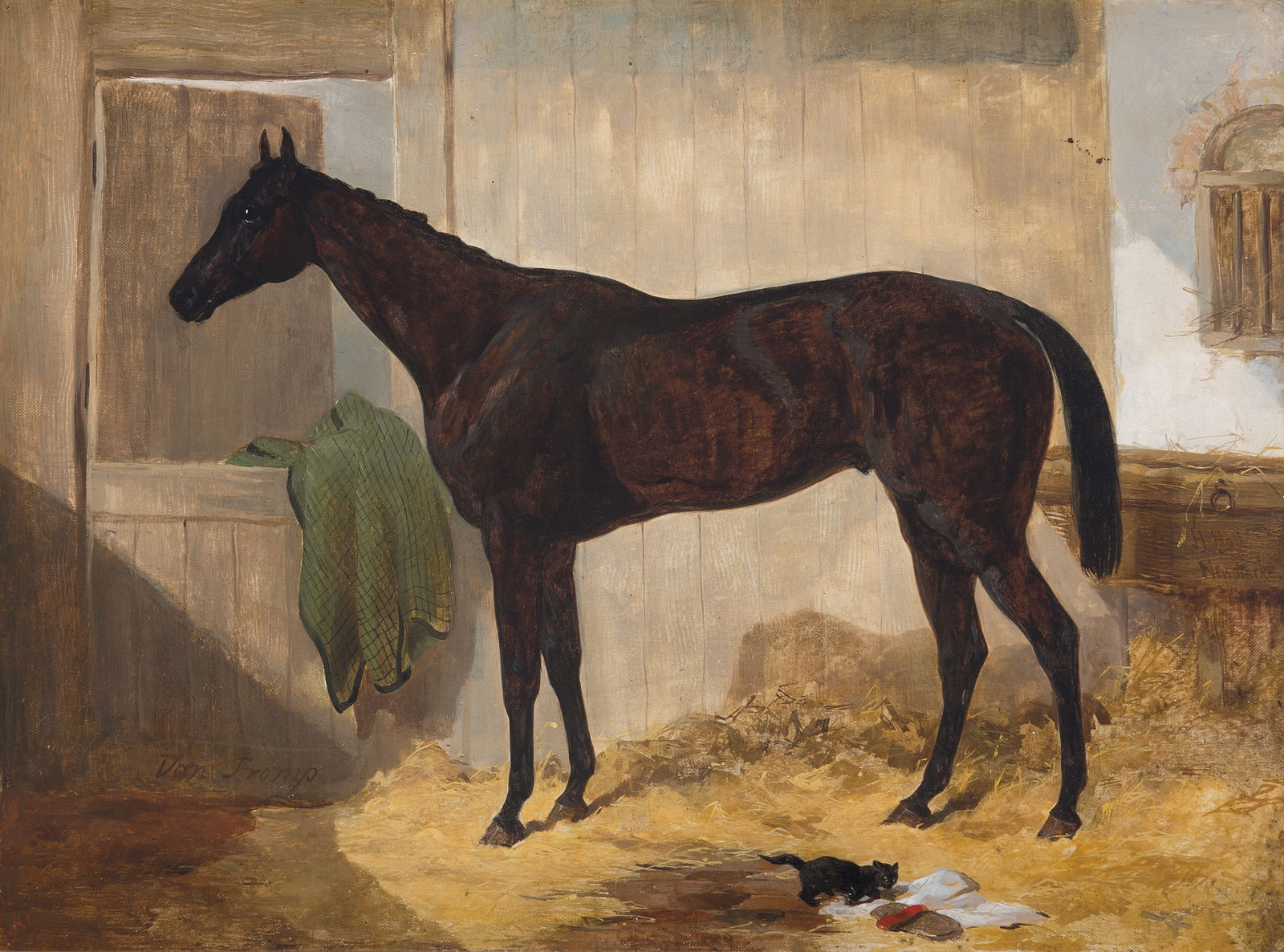 Harry Hall, Cossack; Van Tromp, a pair of paintings