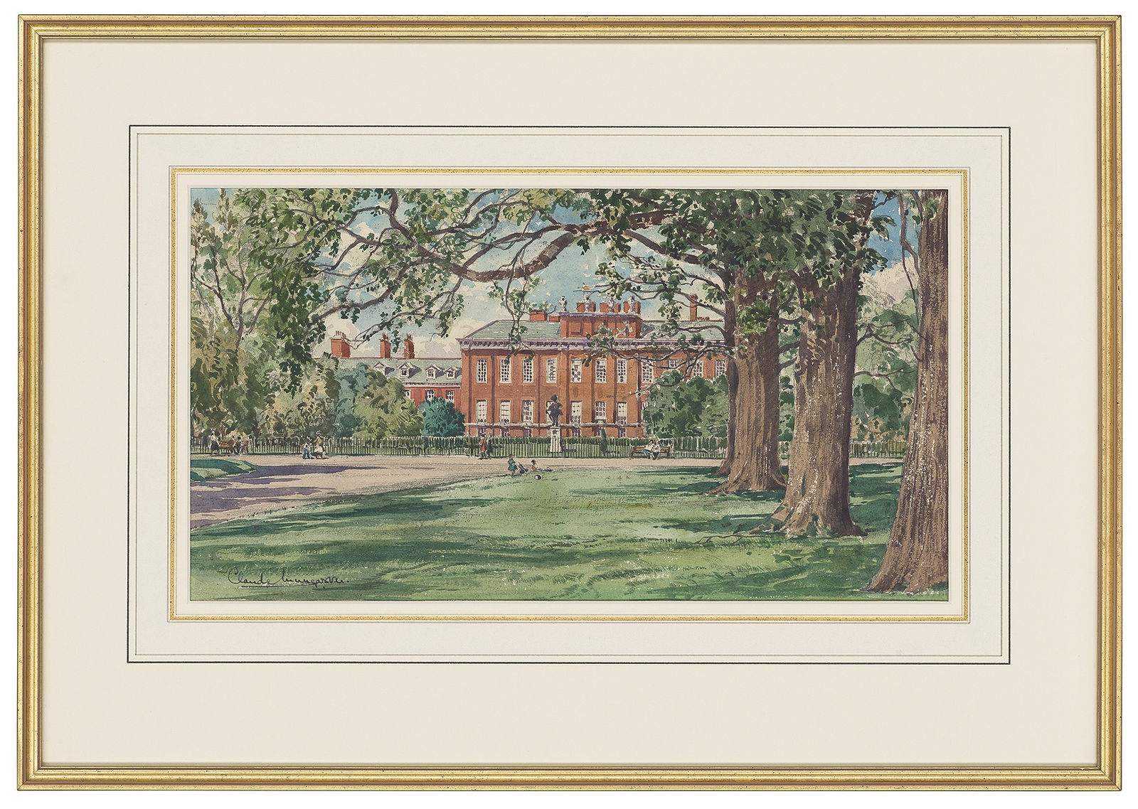 Claude Grahame Muncaster, PRSMA, RWS, ROI, RBA, Kensington Palace