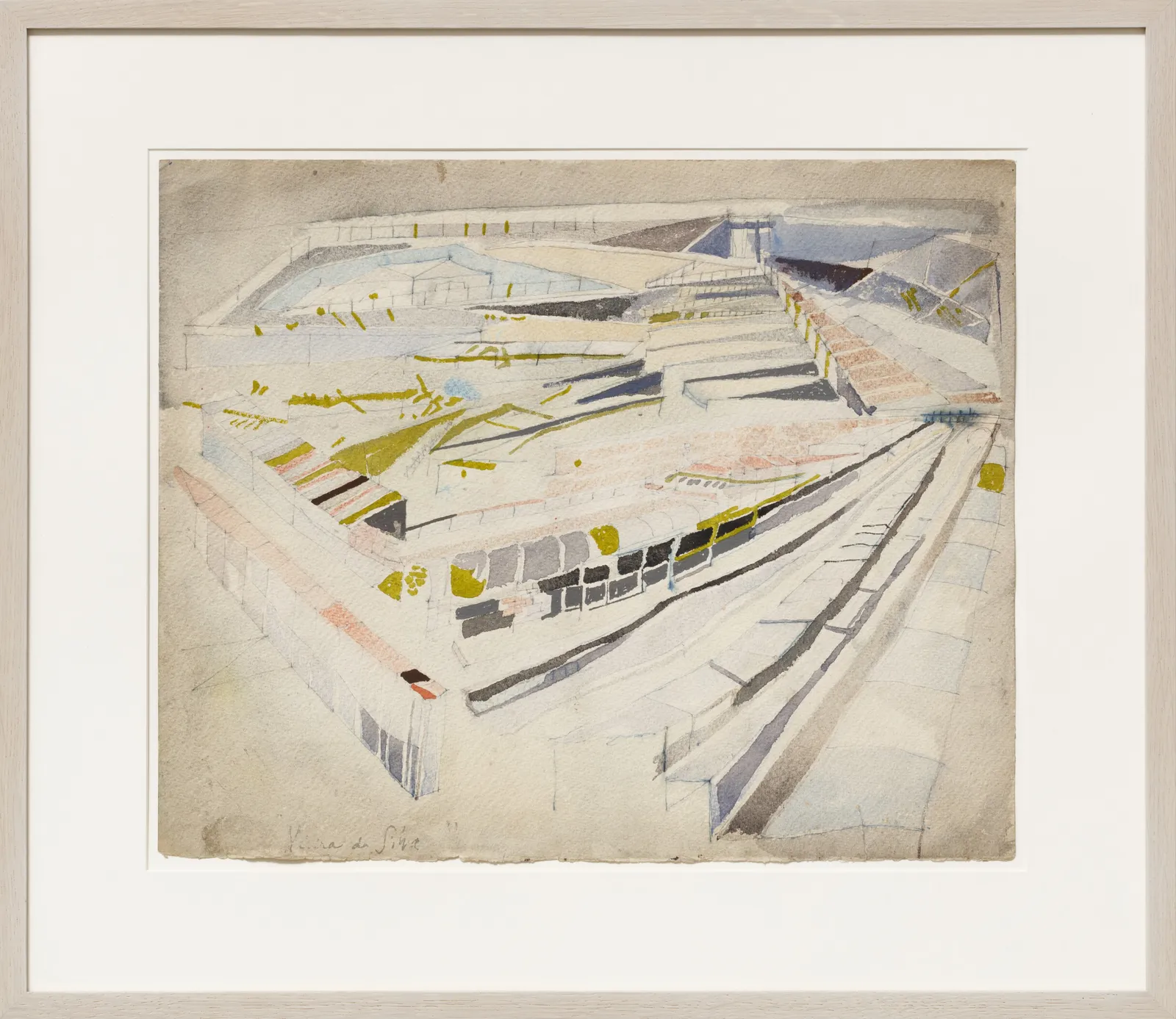 Maria Helena Vieira da Silva, Les Loges, 1953