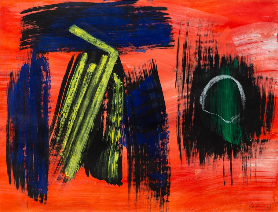 Gérard Schneider, Untitled, 1980