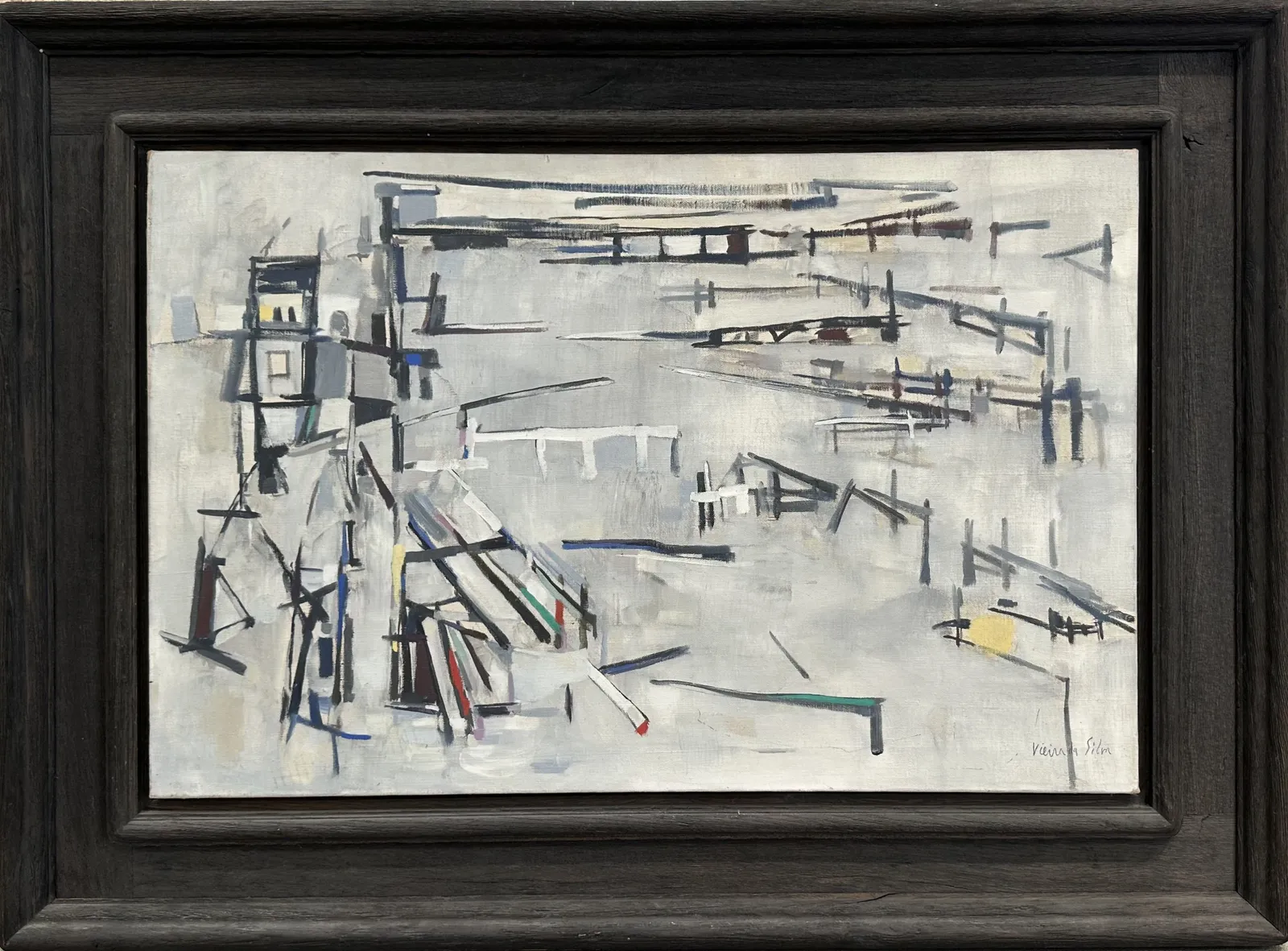 Maria Helena Vieira da Silva, L'Inondation, 1954