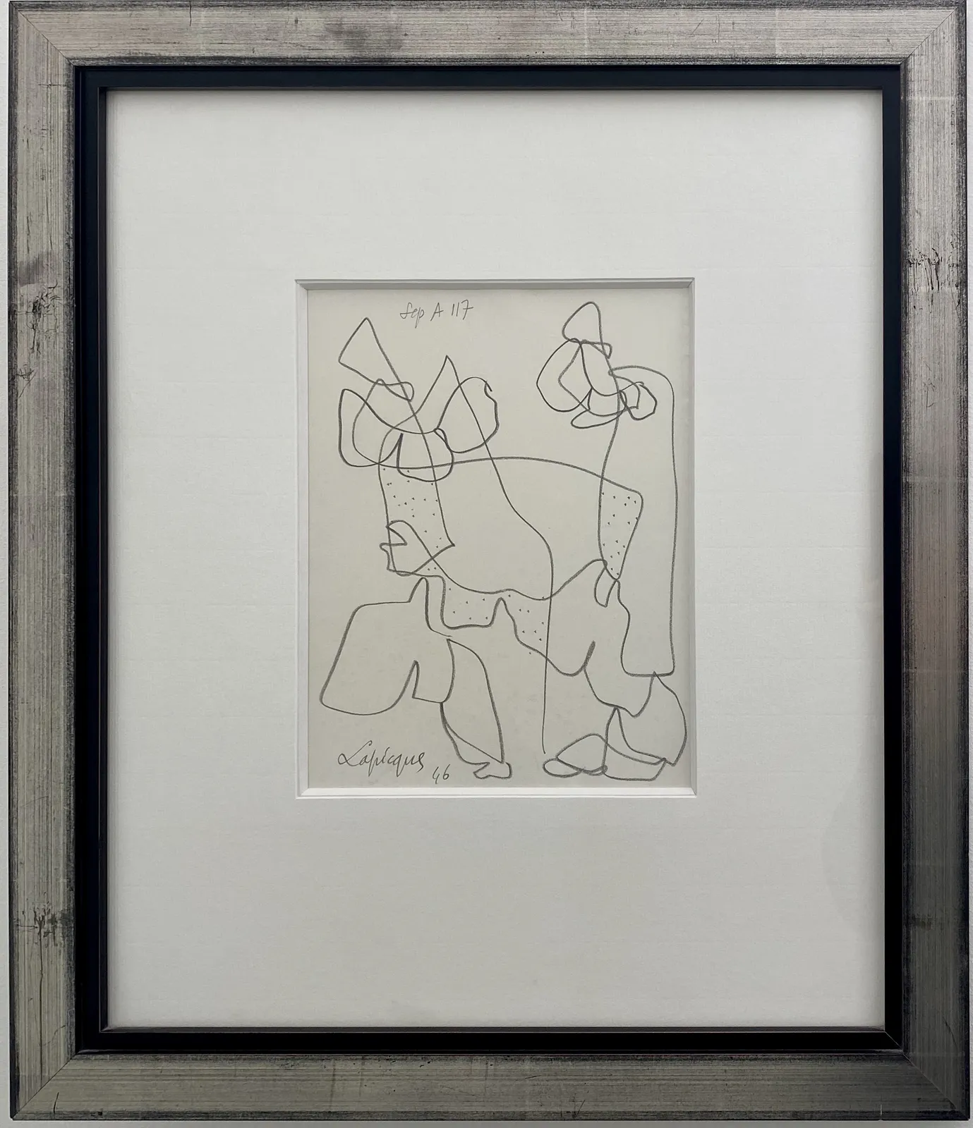 Charles Lapicque, Rencontre, 1946