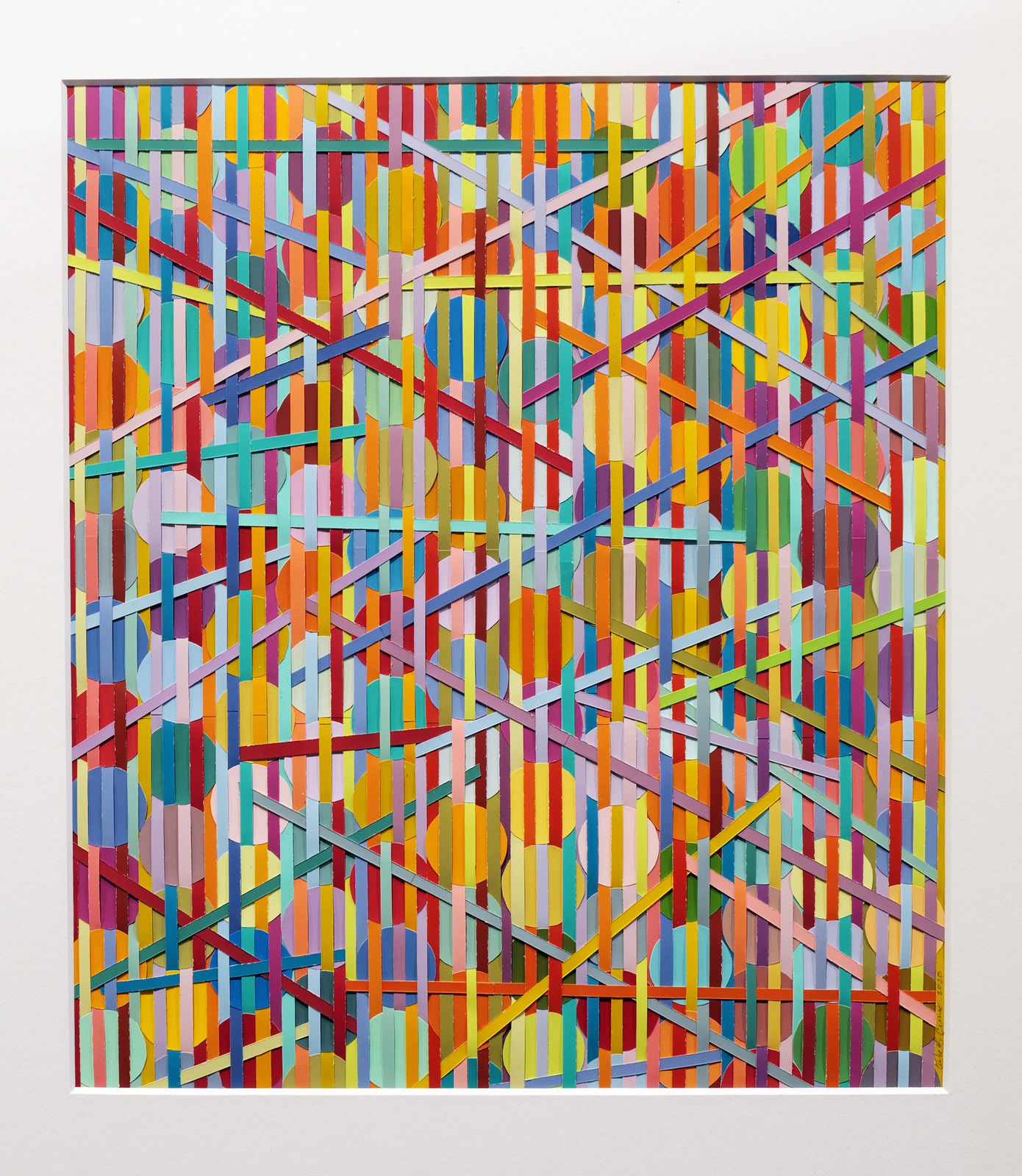 Aiko Lanier Cuneo, One Hundred and Fifty Trapped Circles, 2020