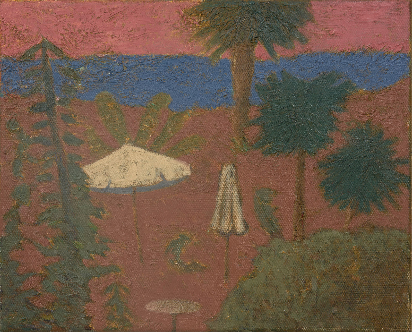 David Horvath, Deserted Beach, 2024