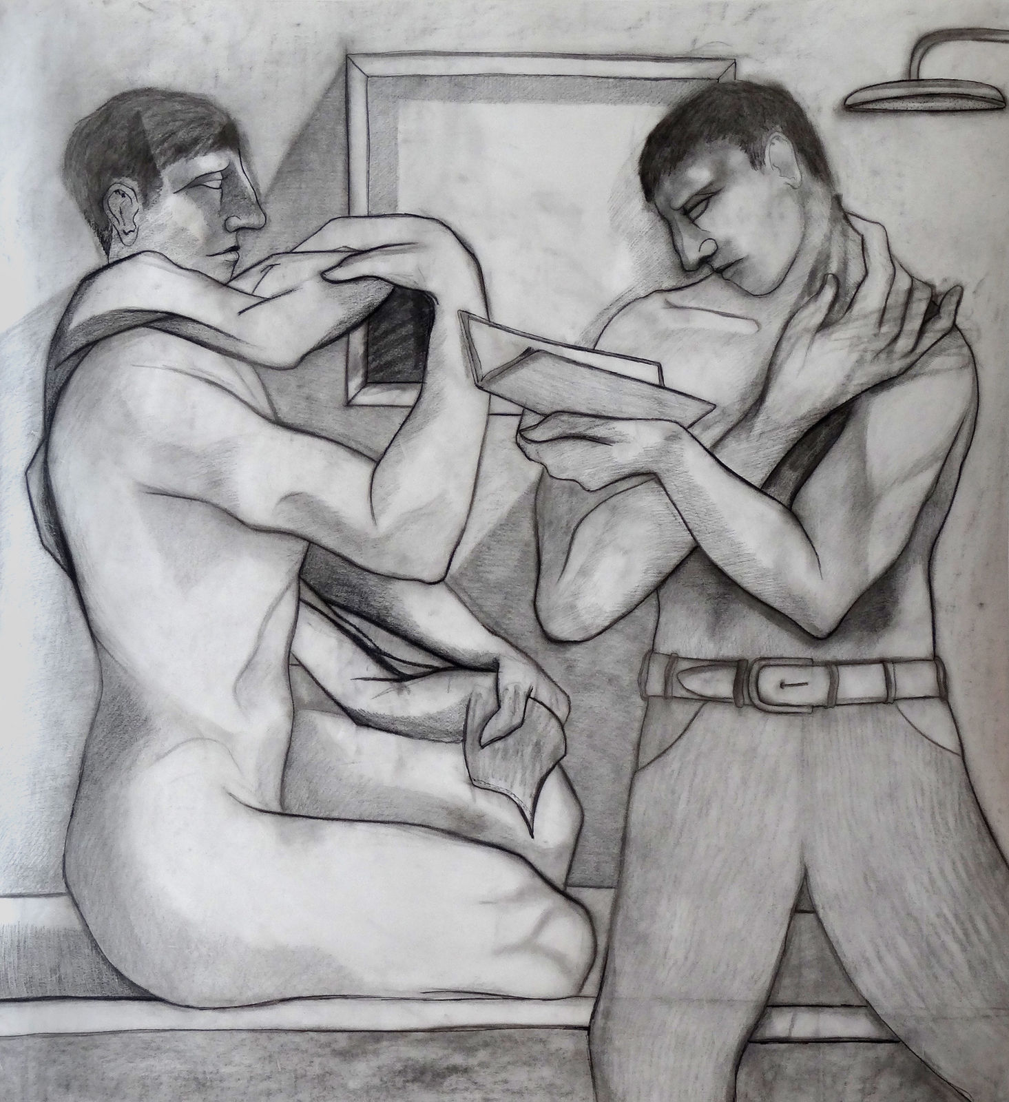 William Brickel, The Bathers, Reading, 2019