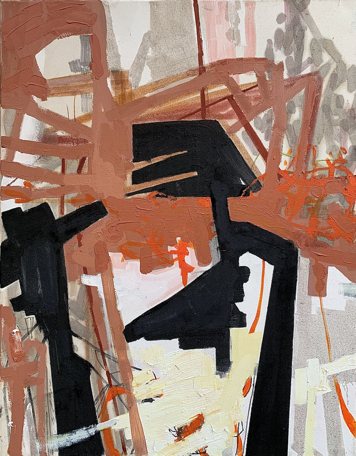 Caroline Jackson, Leaning Structure, 2022