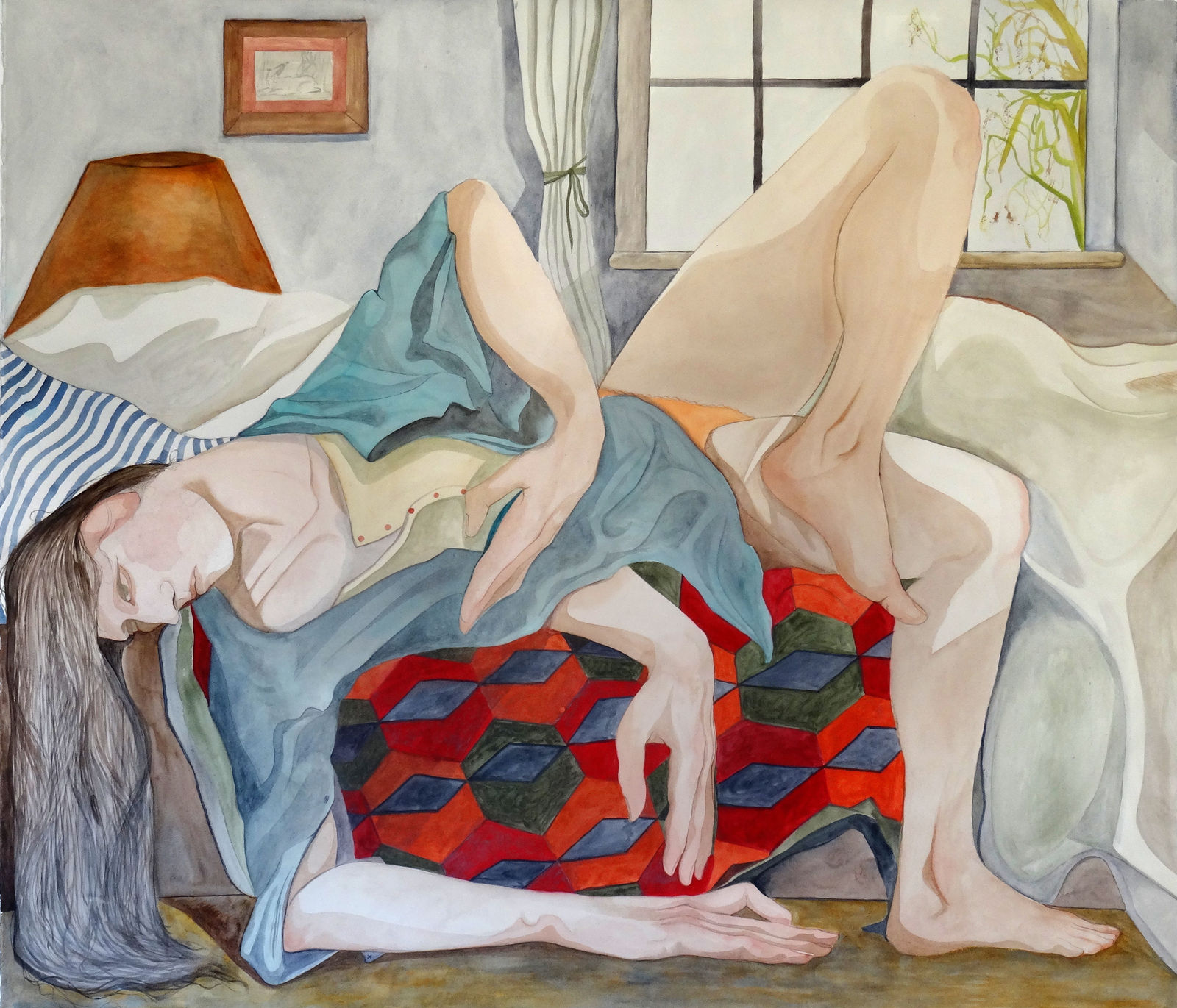 William Brickel, Woman lying down, 2019