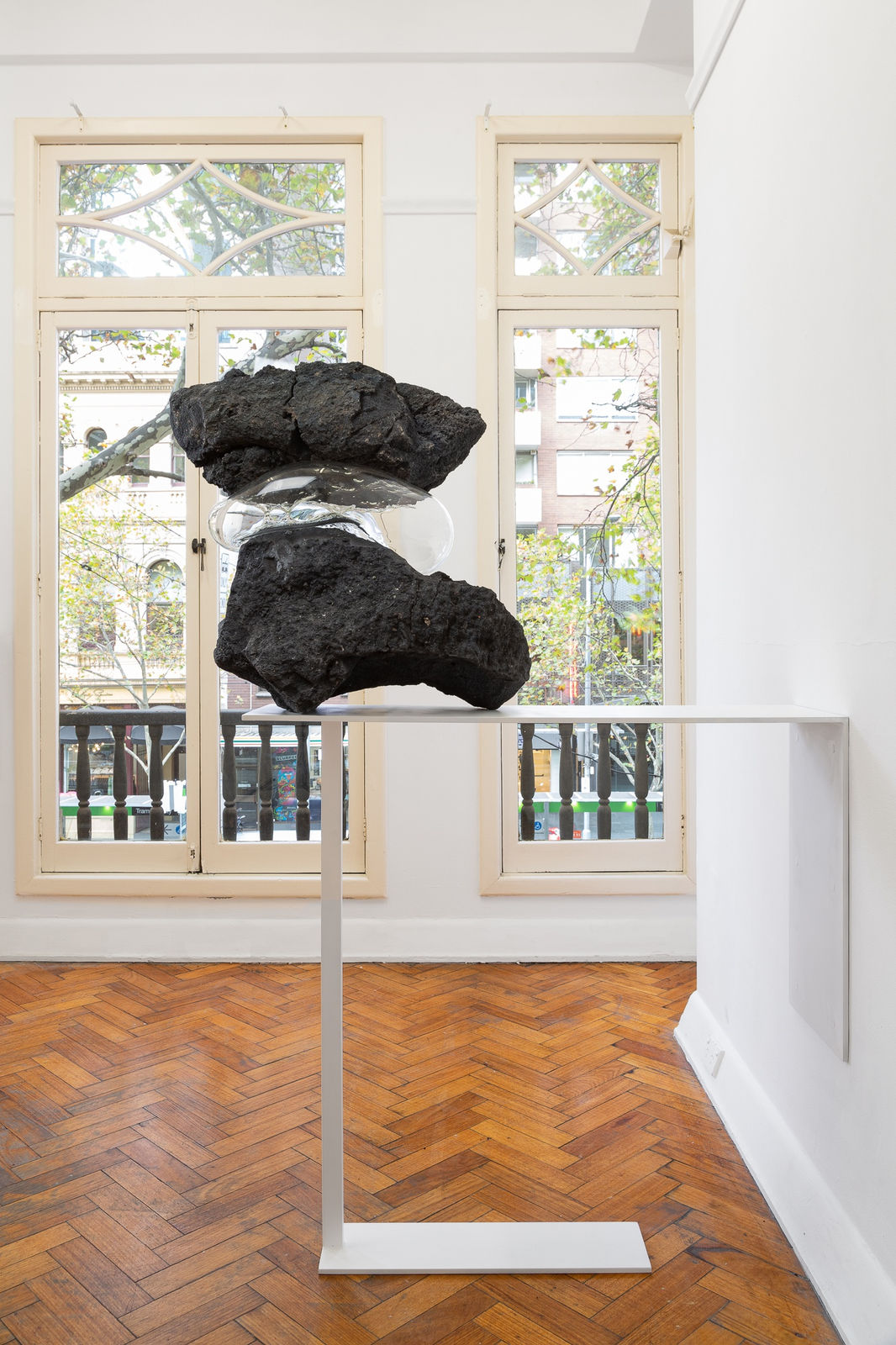 Simone Slee Rocks. holding up, 2019 Installation view Photography: Christo Crocker