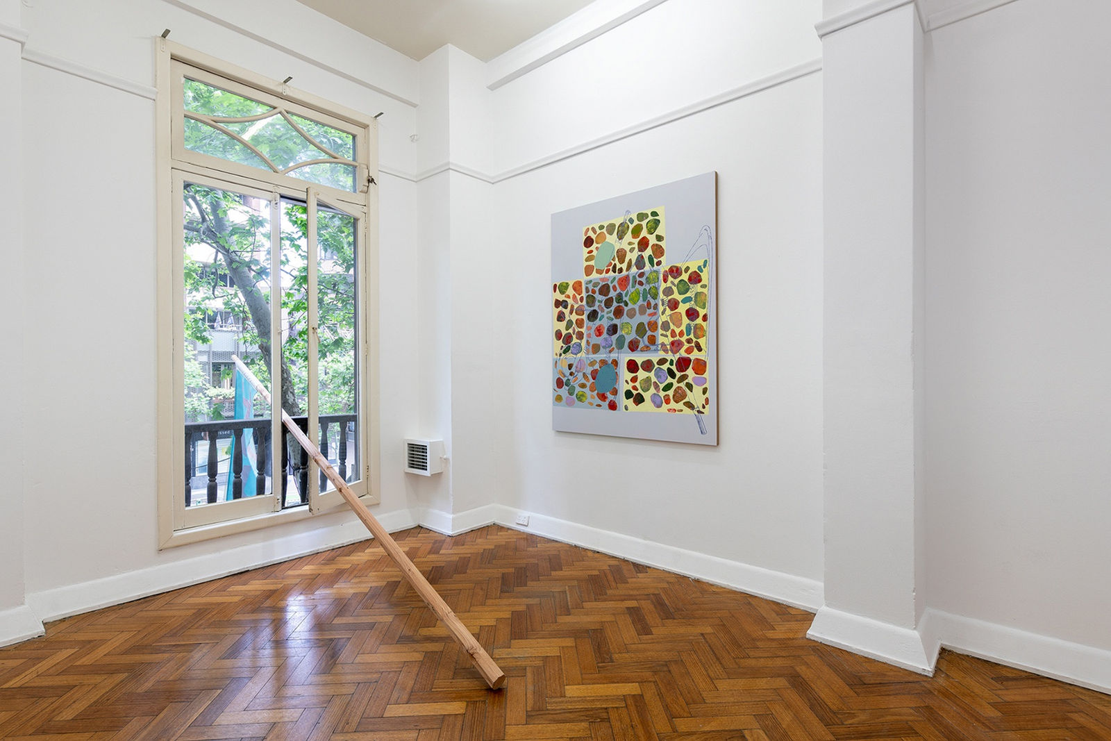 Nadine Christensen, The Long Echo, 2018 Installation view Photo: Andrew Curtis