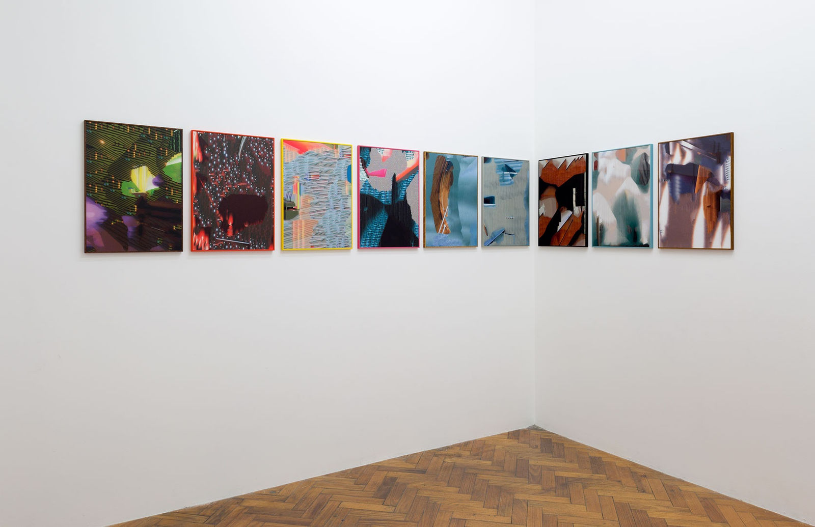 Tony Garifalakis: Information Discharge Systems, 2018 Installation view