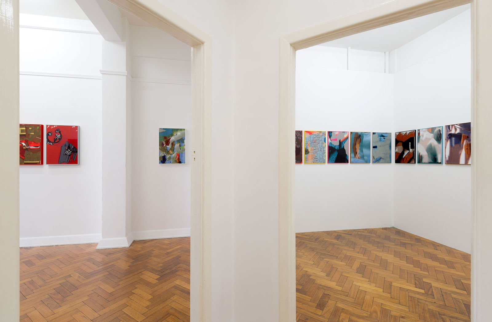 Tony Garifalakis: Information Discharge Systems, 2018 Installation view