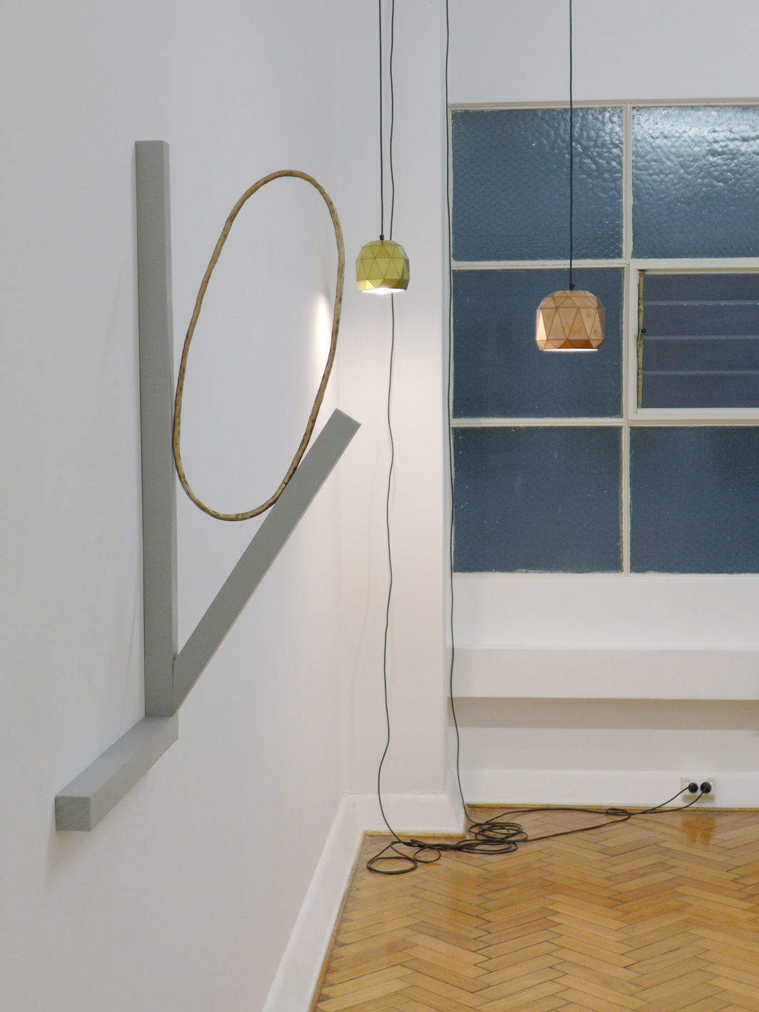 Akira Akira and Bianca Hester, Hold, 2014 Installation view