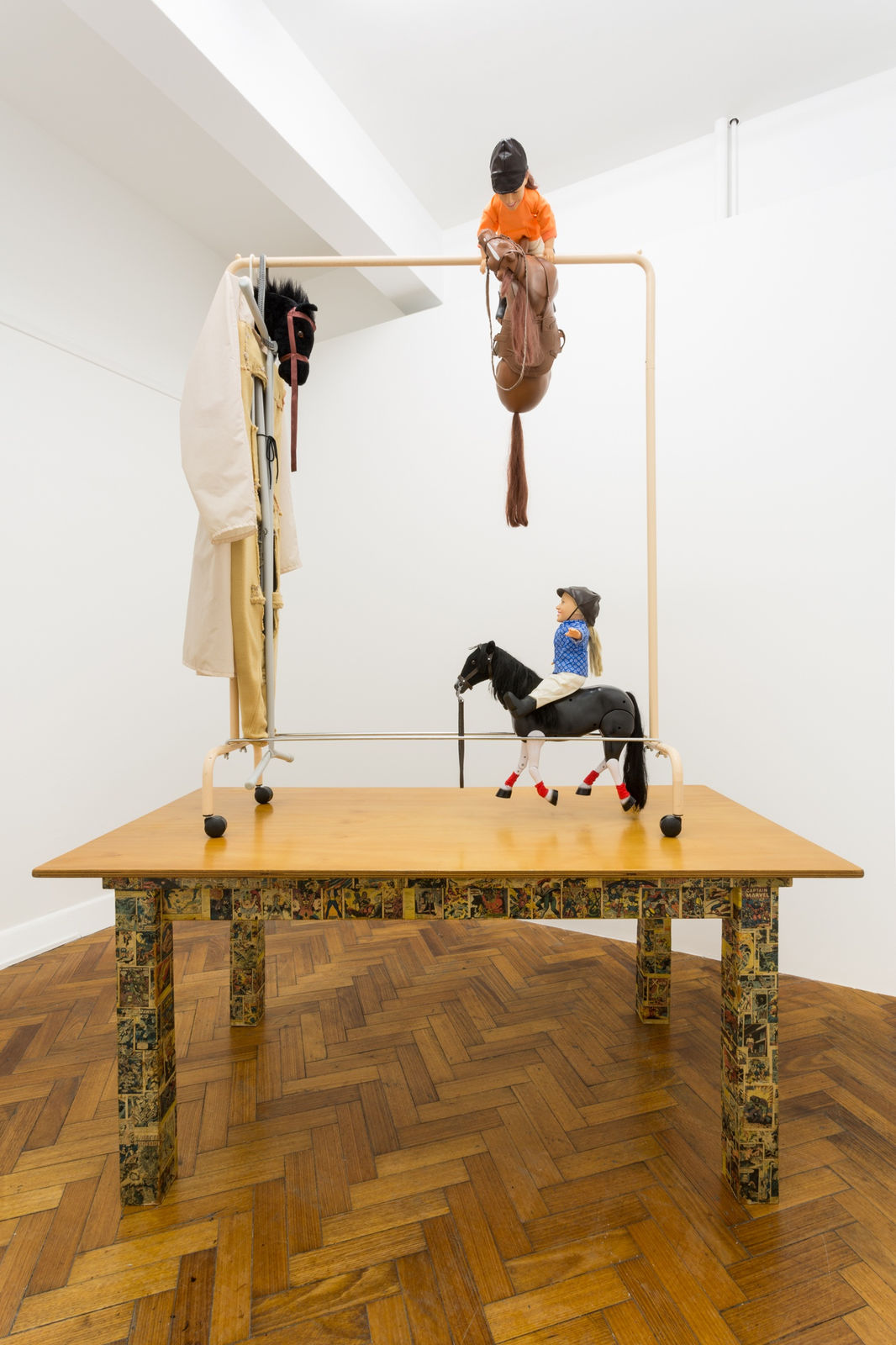 Lou Hubbard, Table Land, 2016 Installation view Photo: Christo Crocker