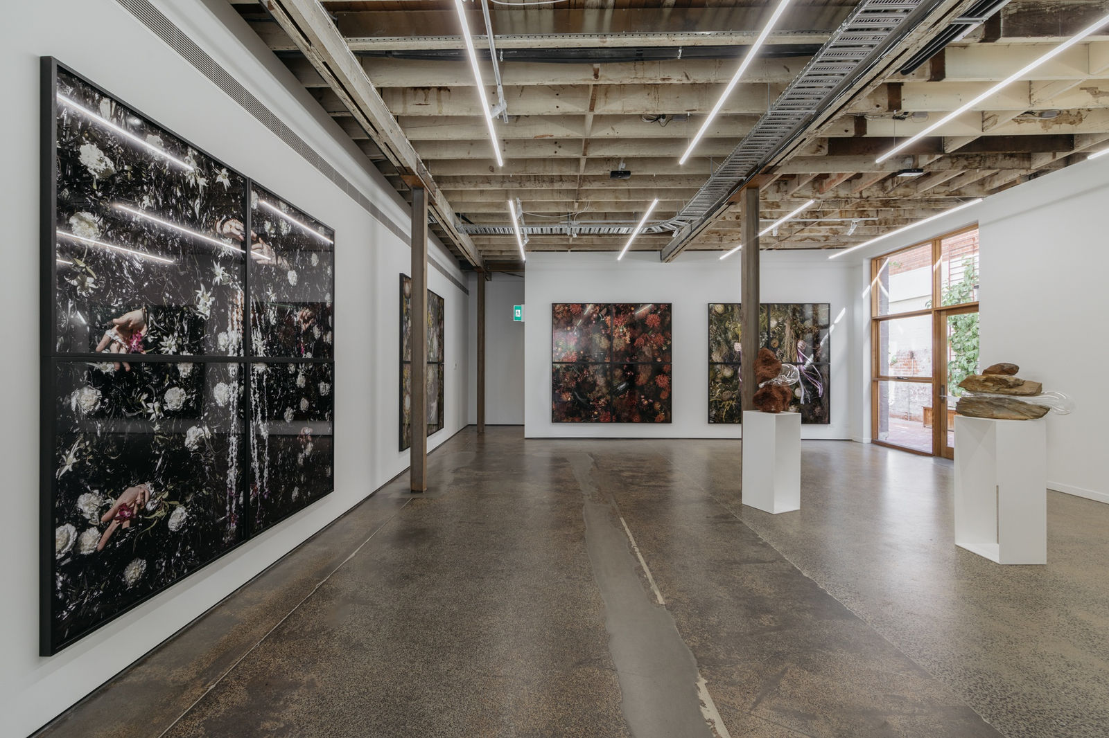 Christian Thompson, Limerence, installation view Photo: Lauren Dunn