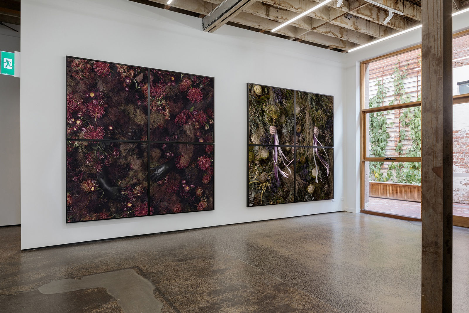 Christian Thompson, Limerence, installation view Photo: Lauren Dunn
