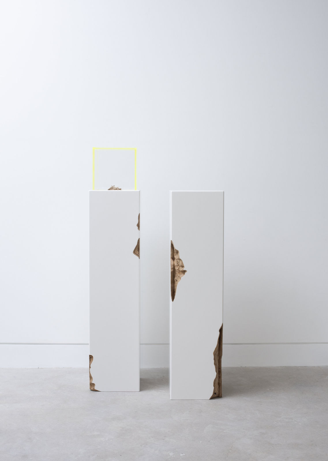KYOKO HASHIMOTO AND GUY KEULEMANS Plinth I & II, 2019