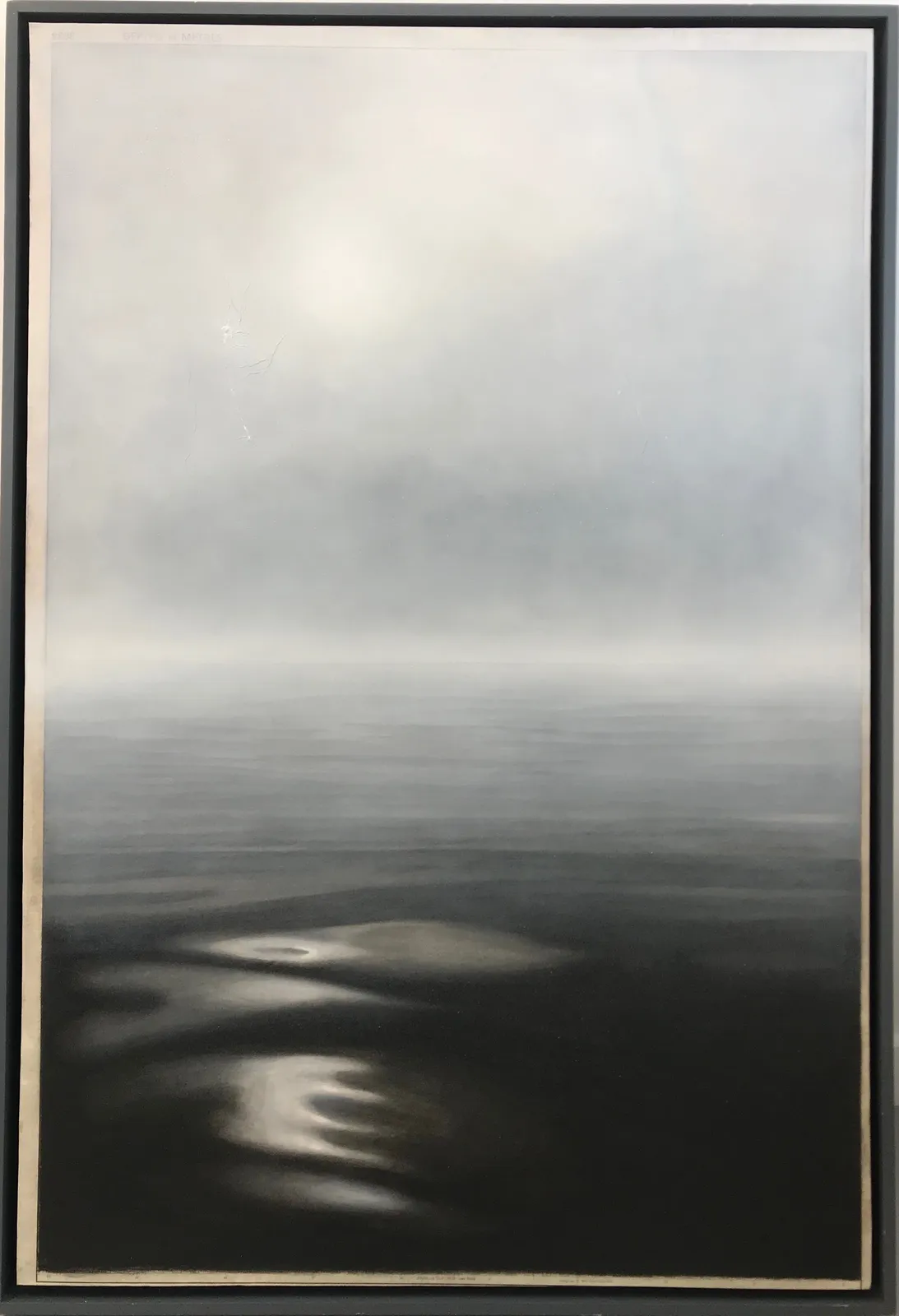 Sax Impey, LIGHT AND VEIL -CHART PAINTING