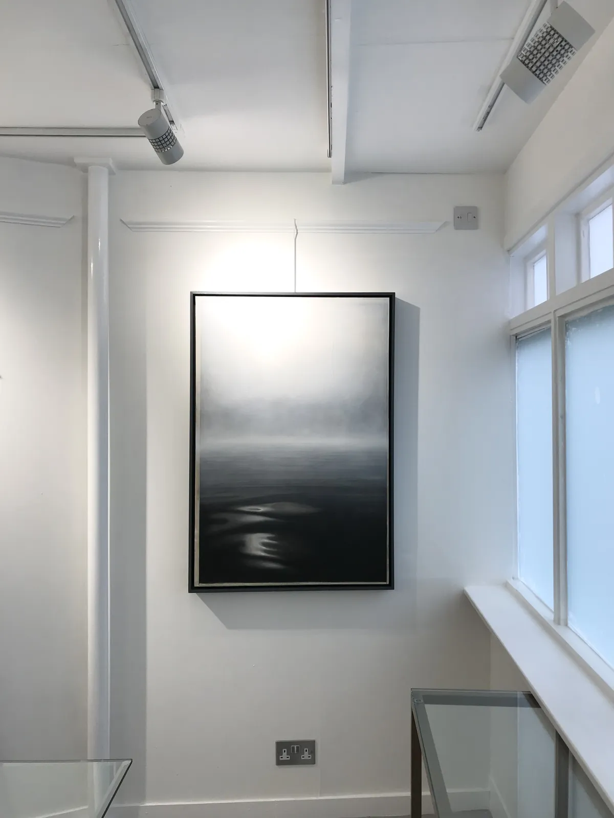 Sax Impey, LIGHT AND VEIL -CHART PAINTING