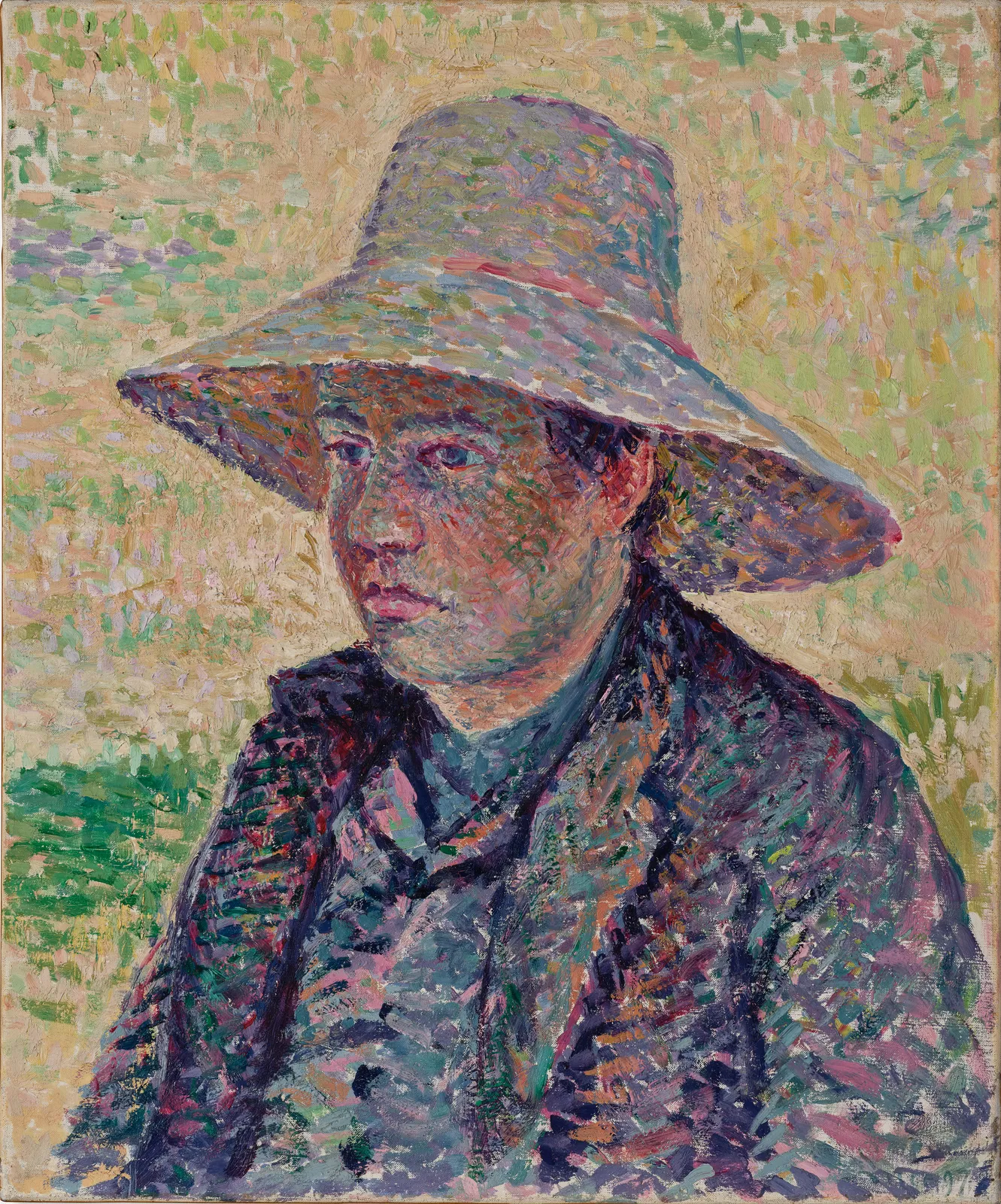 Maximilien Luce, Portrait de Ludovic-Rodolphe dit Rodo Pissarro, 1897