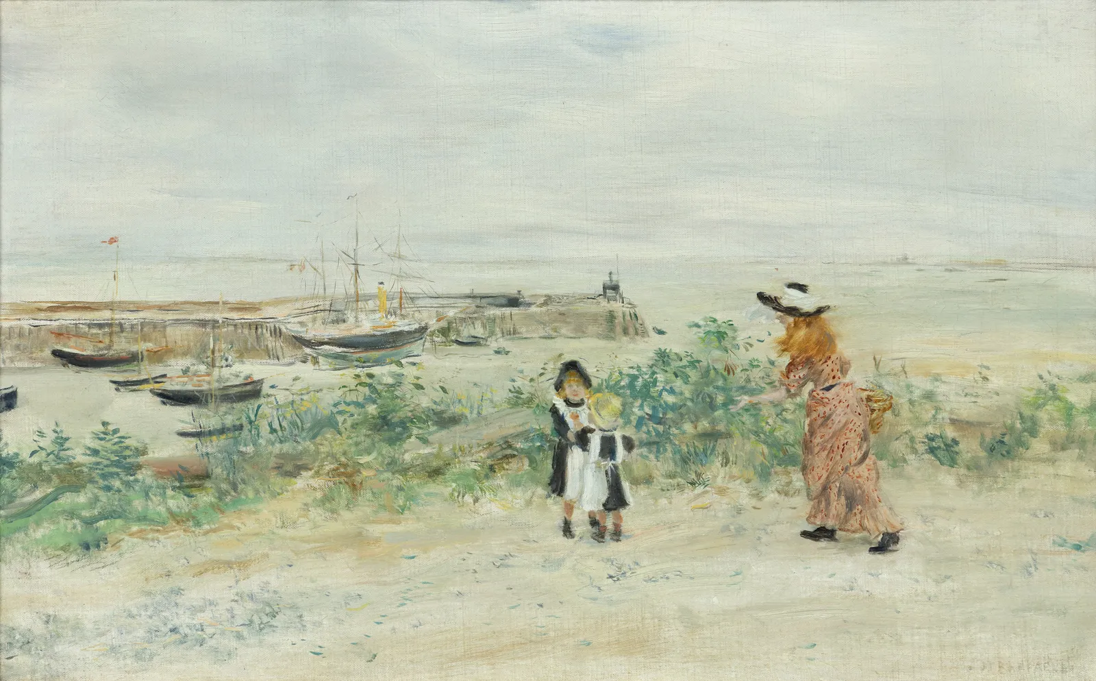 Jean-François Raffaelli, Sur la Plage de Trouville