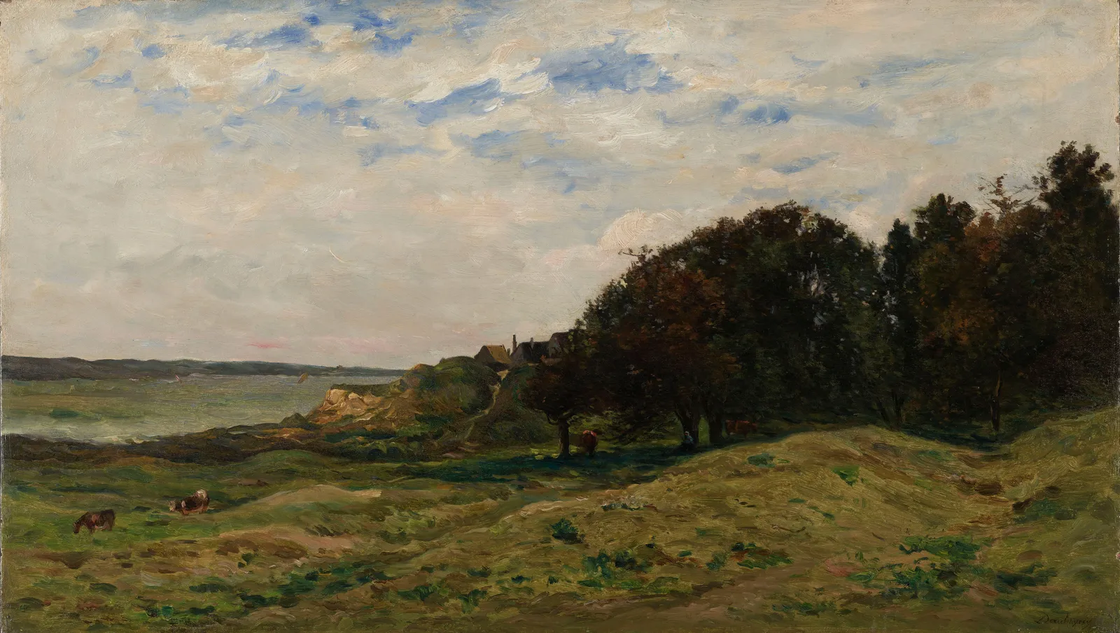 Charles-François Daubigny, Villerville, 1874
