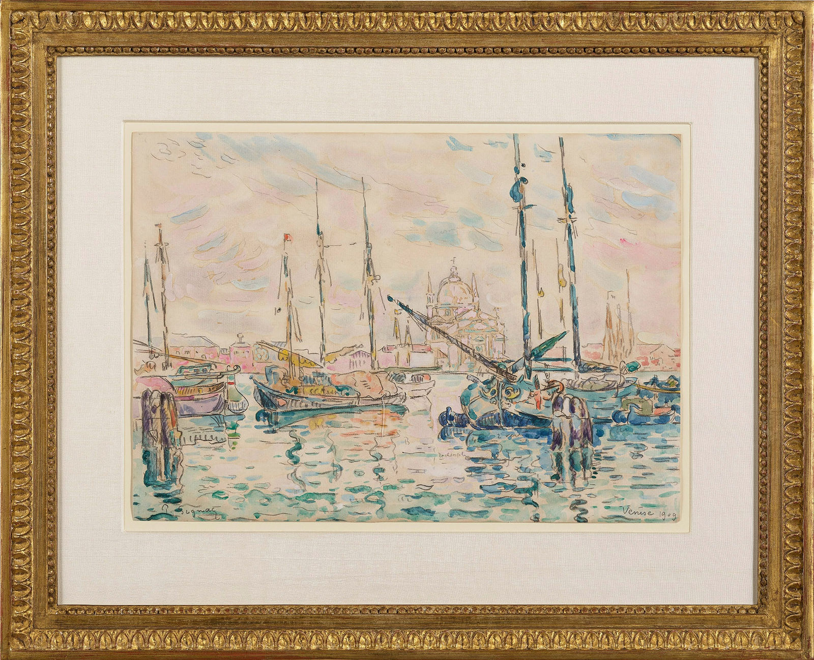 Paul Signac, Venise, le Rédempteur, 1909
